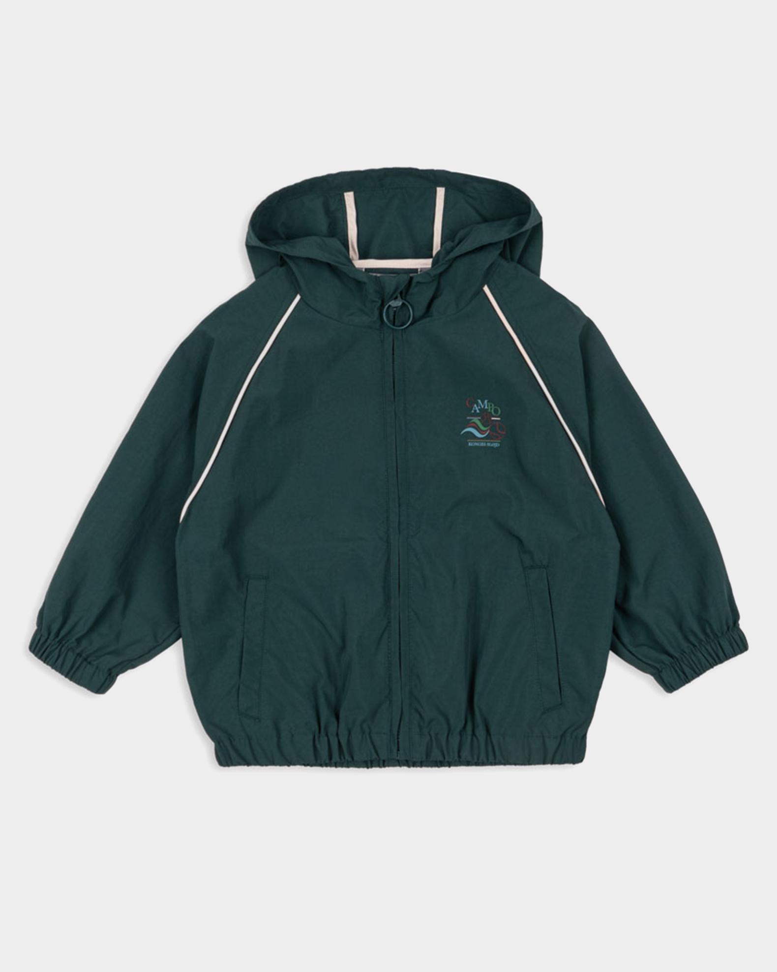 Konges Slojd Boy's Acty Hooded Nylon Jacket, Size 2-8 | Neiman Marcus