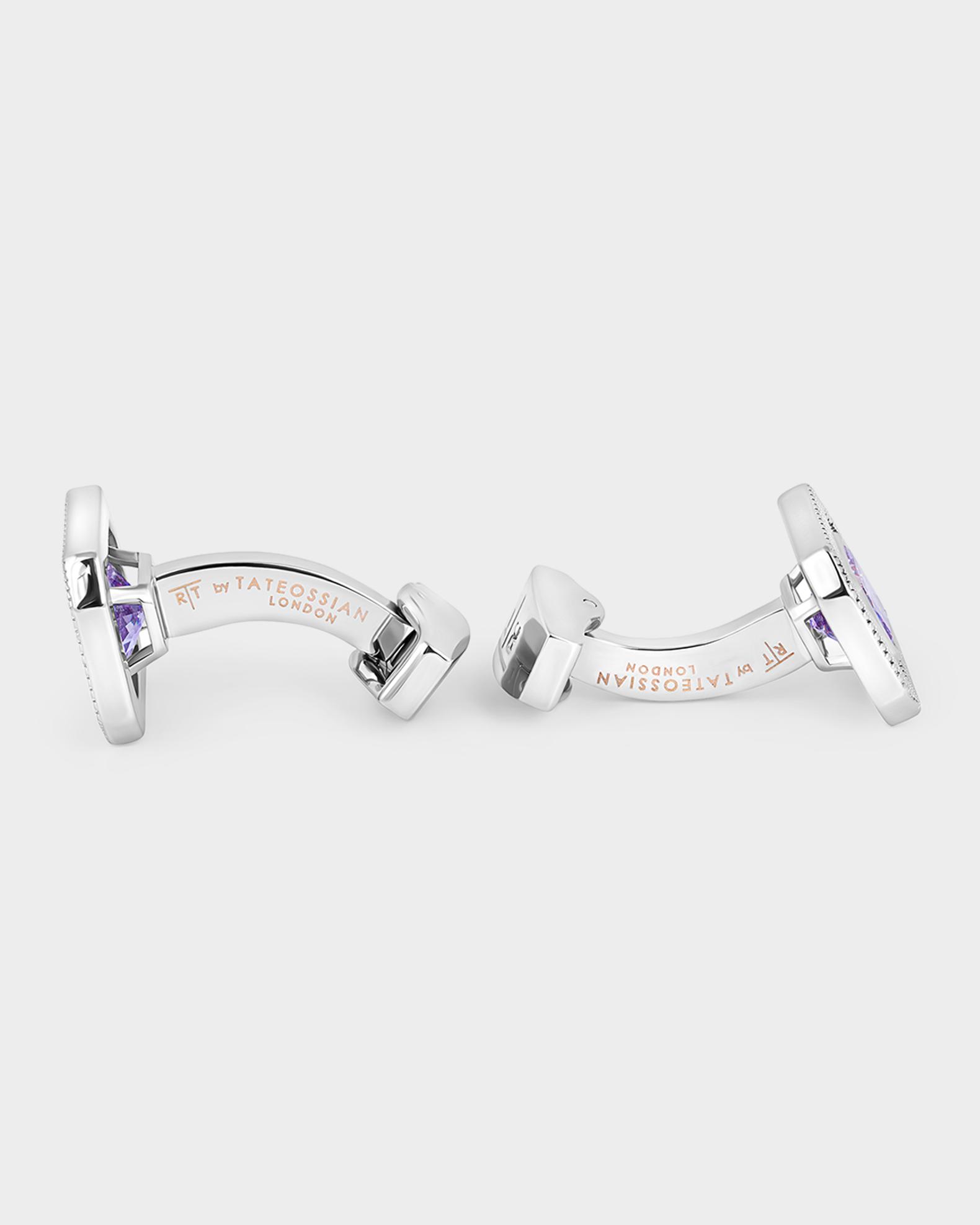 Tateossian Men's Halo Rectangular Cufflinks | Neiman Marcus