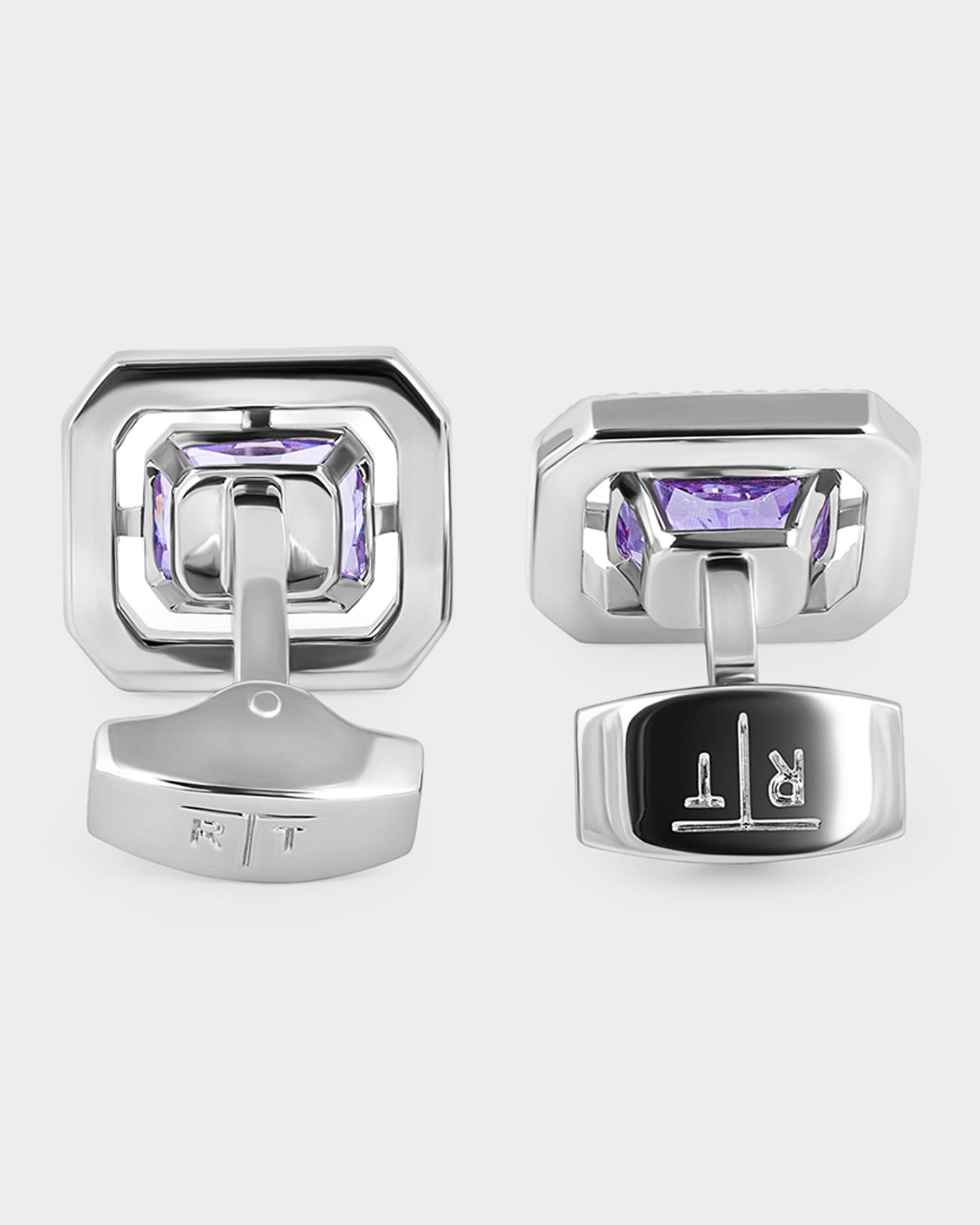 Tateossian Men's Halo Rectangular Cufflinks | Neiman Marcus