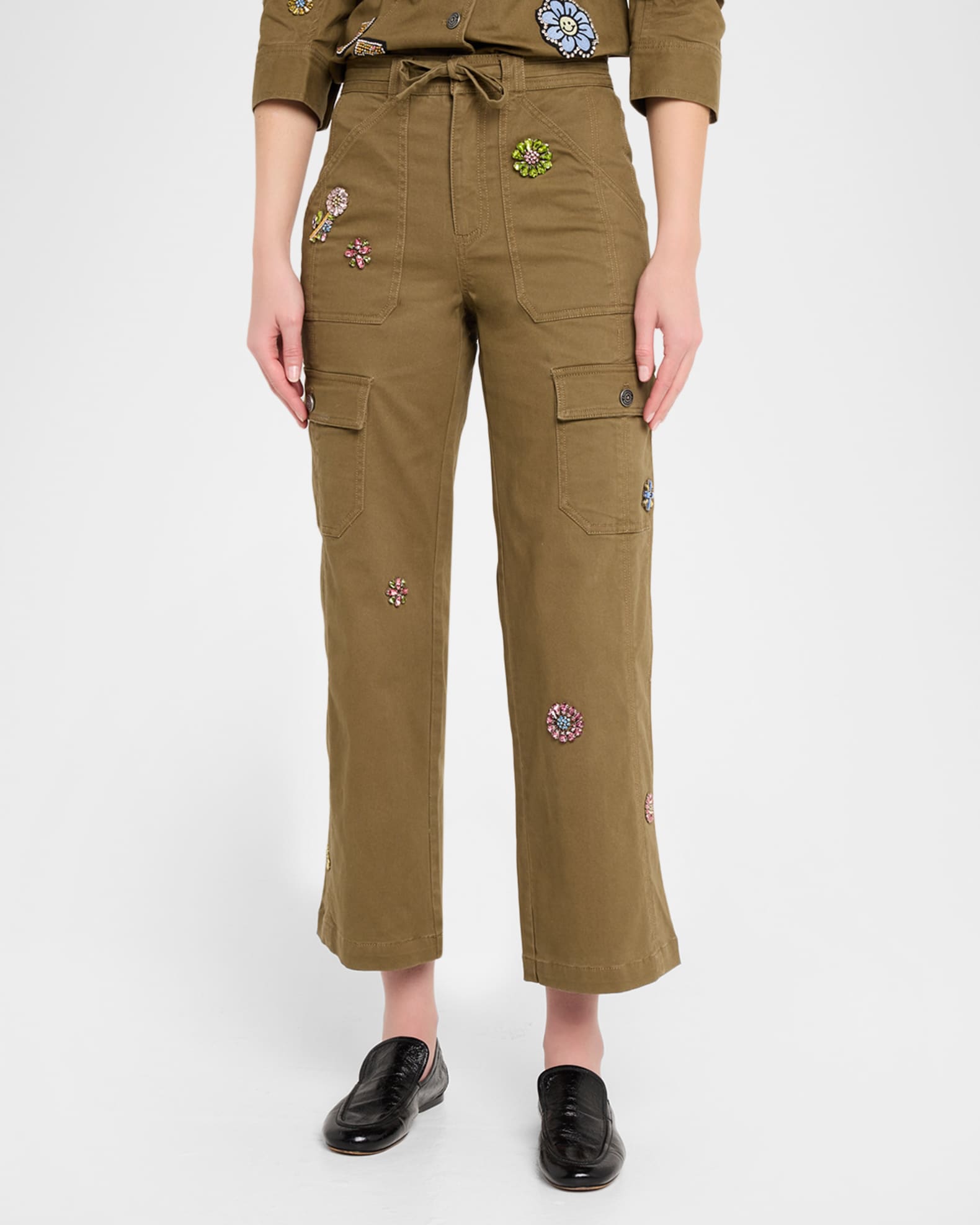 Cinq a Sept Michelle Retro Love Pants | Neiman Marcus