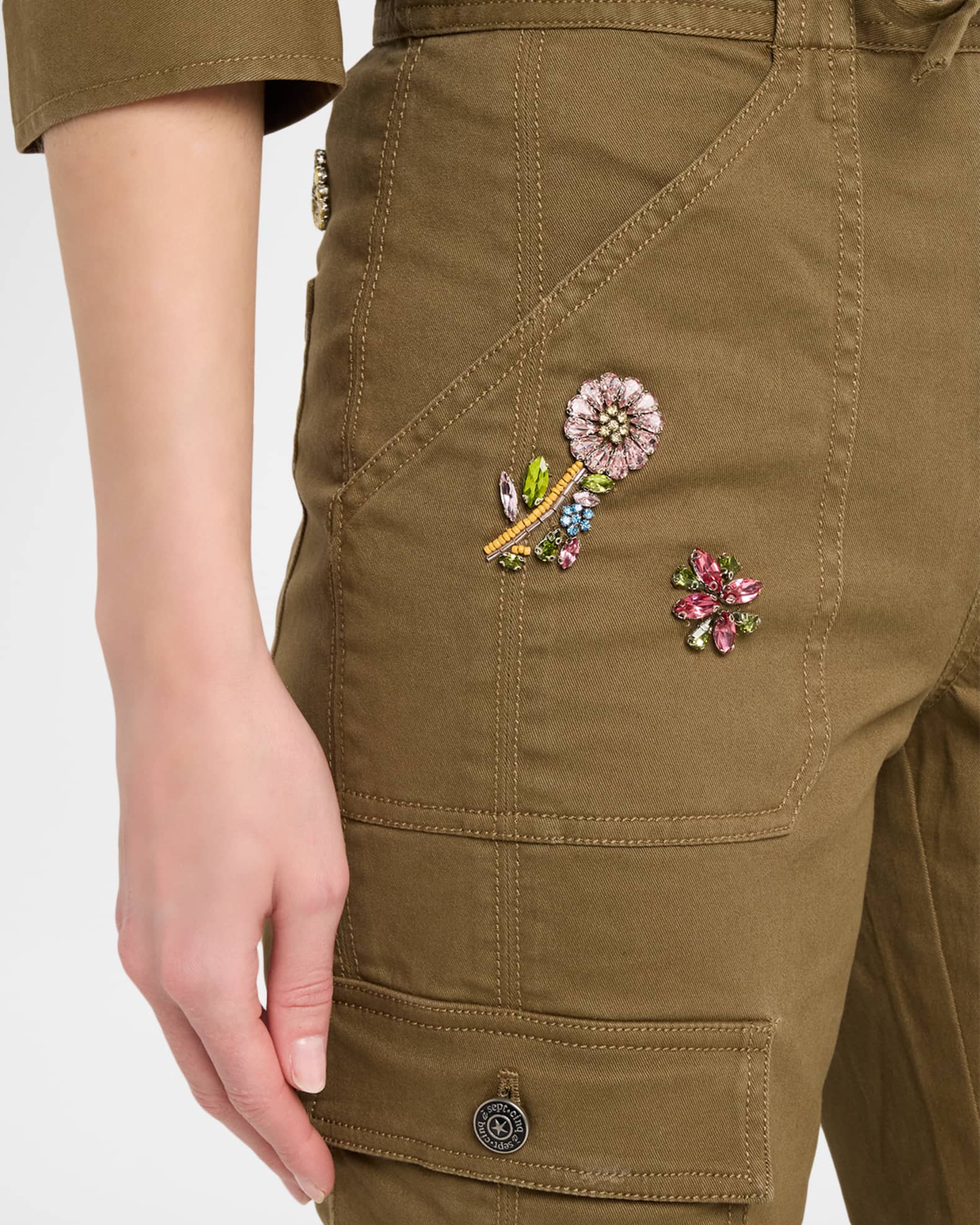 Cinq a Sept Michelle Retro Love Pants | Neiman Marcus