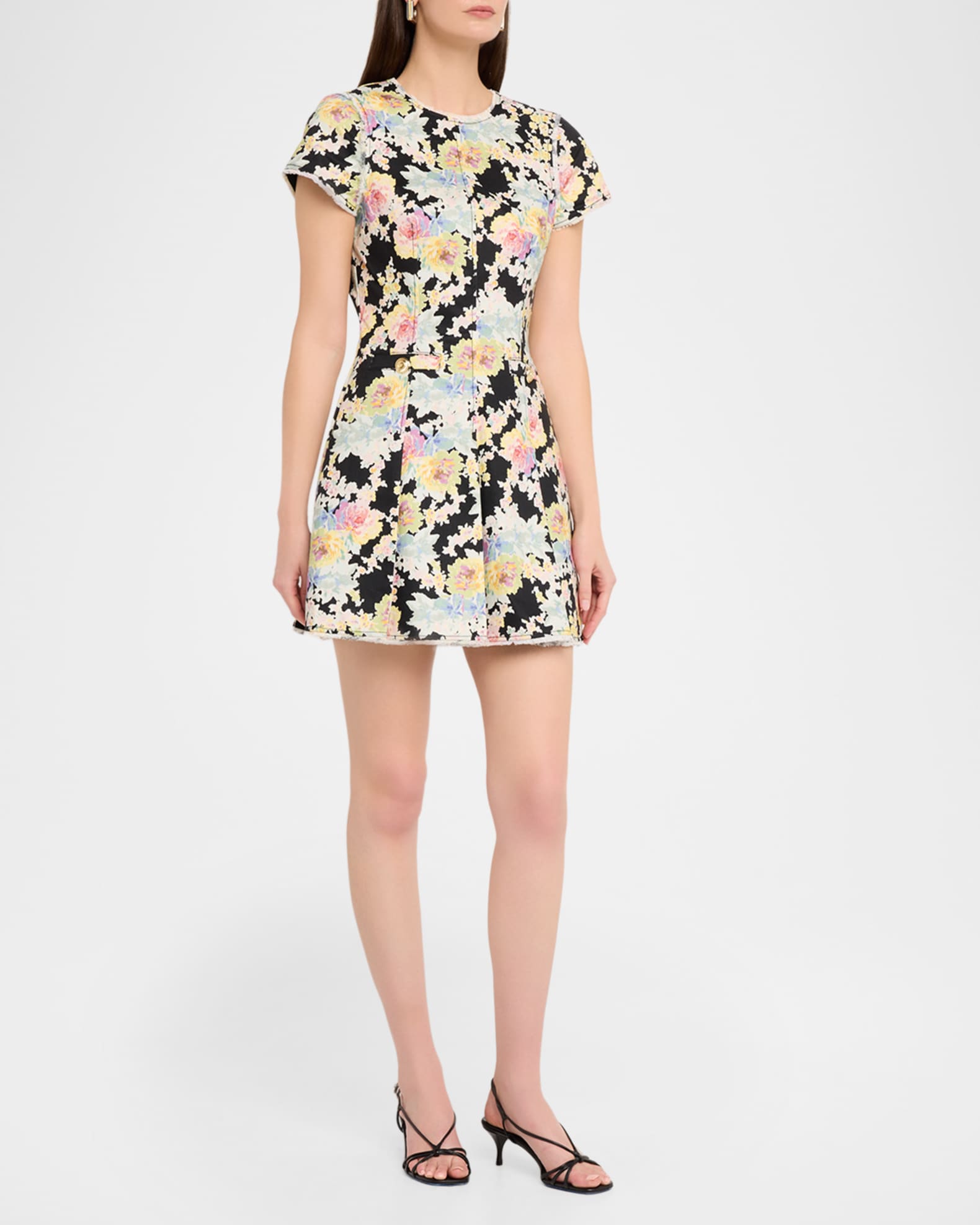 lilac mini dress for love and lemons For Love & Lemons Francesca Mini Dress – Cattivo