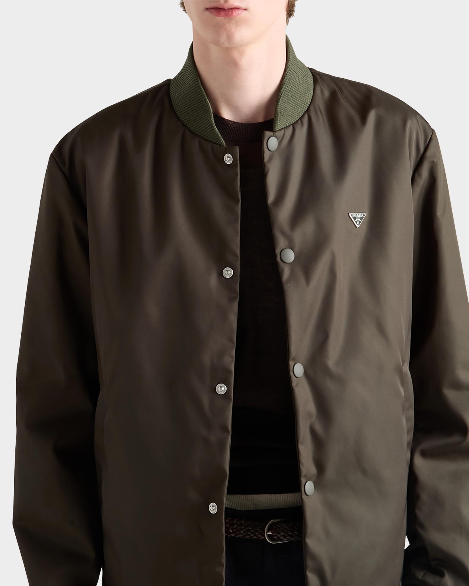 Prada Men's Re-Nylon Bomber Jacket | Neiman Marcus