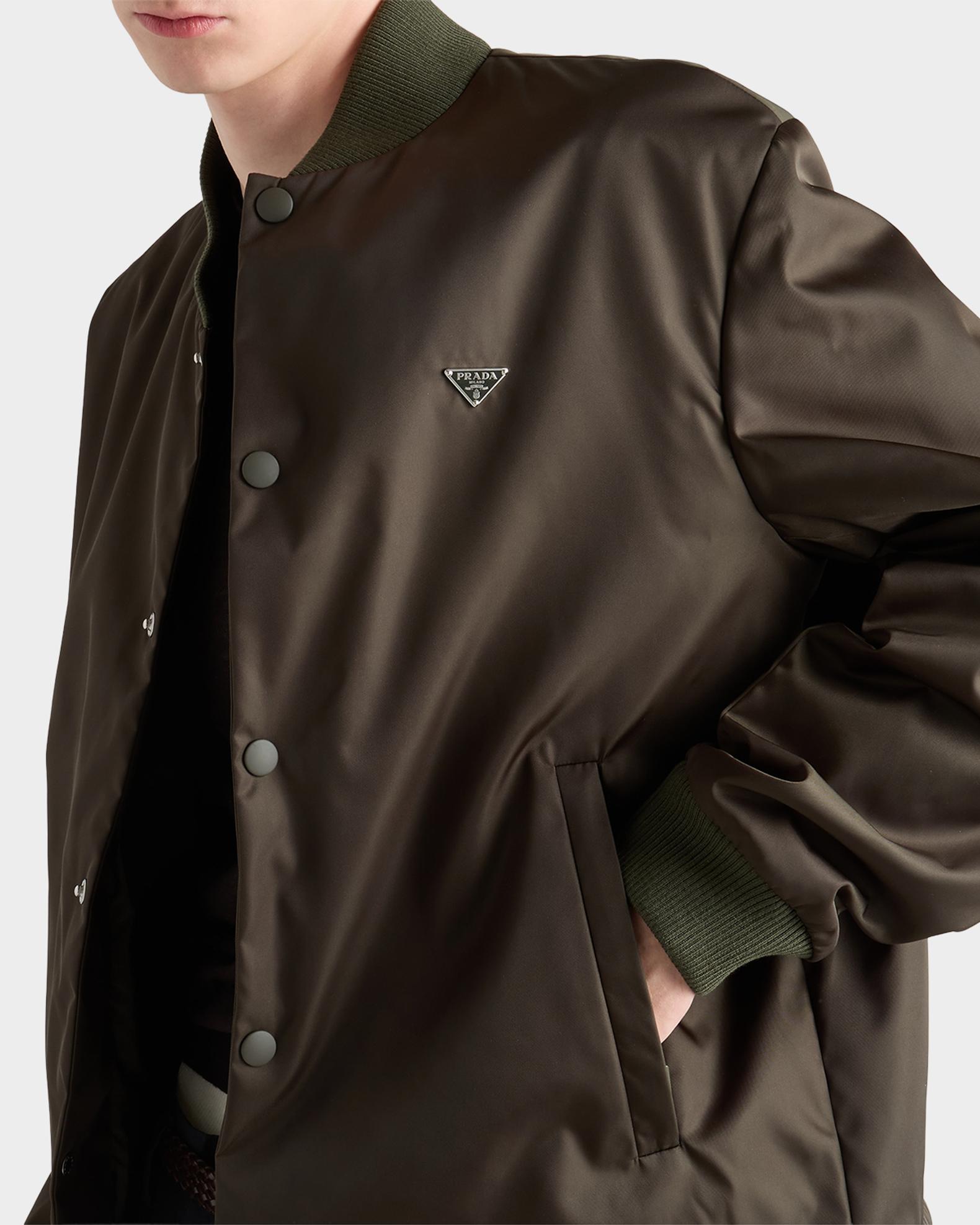 Prada Men's Re-Nylon Bomber Jacket | Neiman Marcus