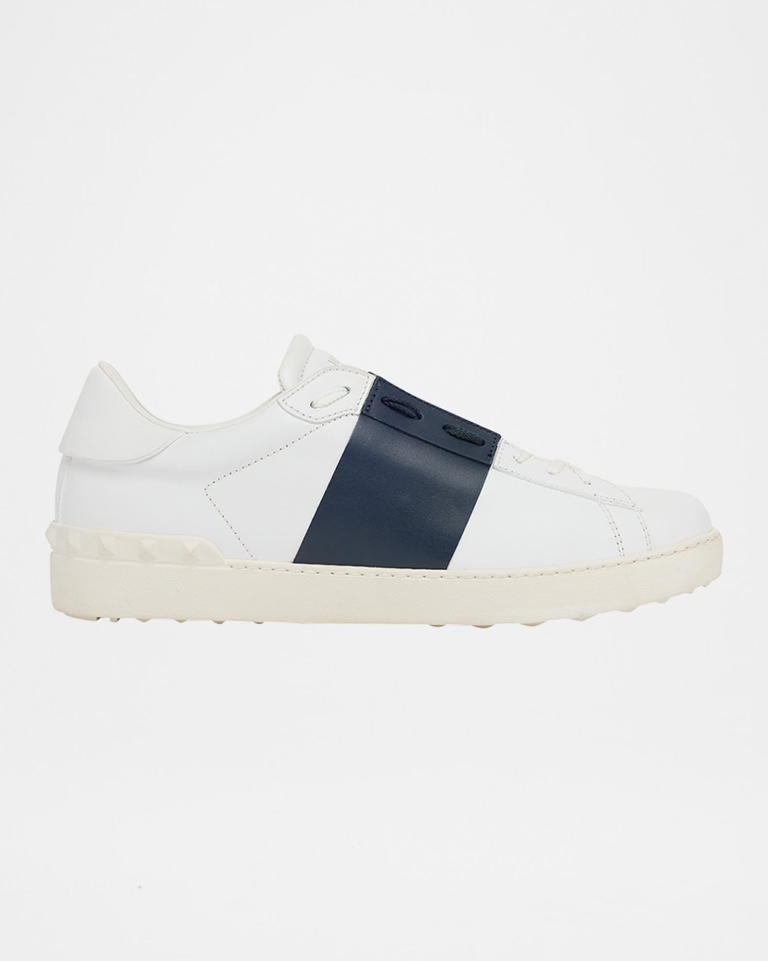 Valentino Garavani Men's Open Calfskin Sneakers | Neiman Marcus