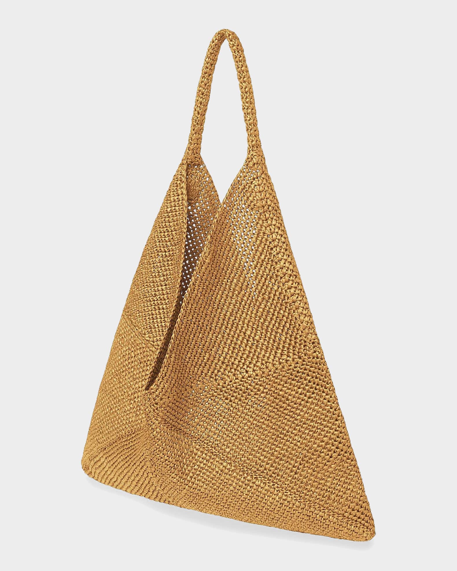 A.L.C. Sid Raffia Shoulder Bag | Neiman Marcus