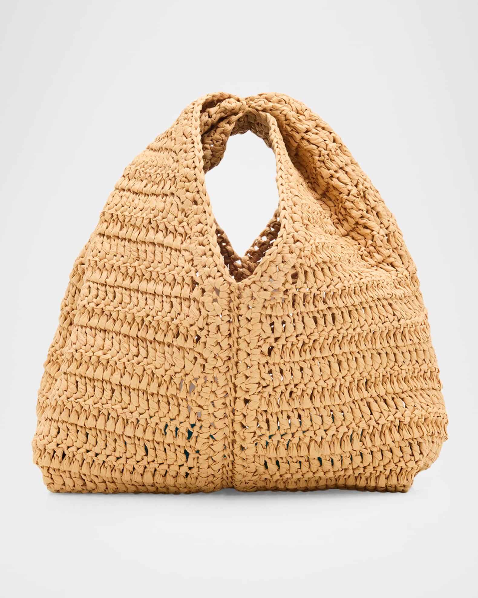 MIRACLE WORKS 阿修羅 9cm イエローバック A.L.C. Simone Raffia Top-Handle Bag | Neiman Marcus