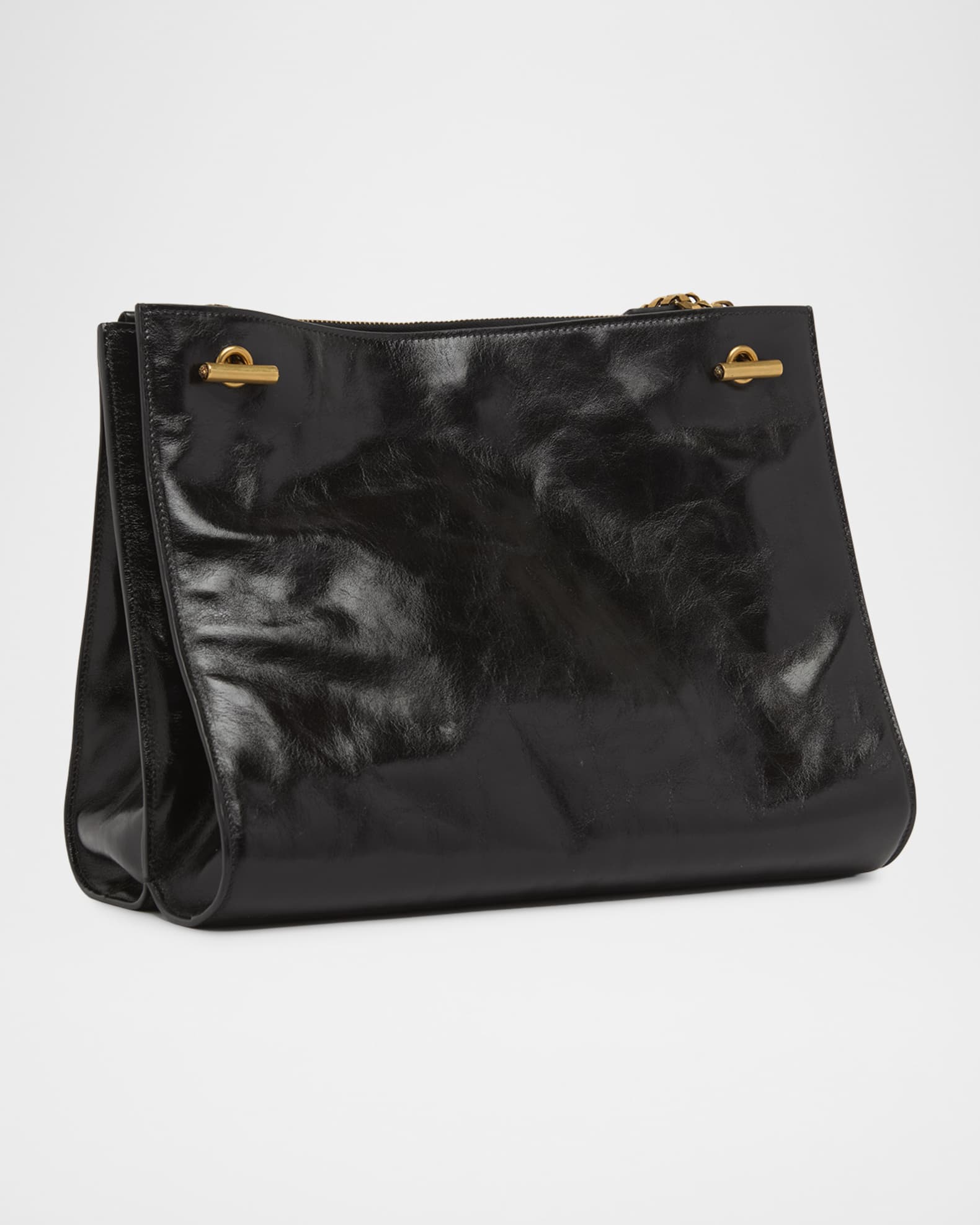 Versace Cabine Medusa Leather Shoulder Bag | Neiman Marcus