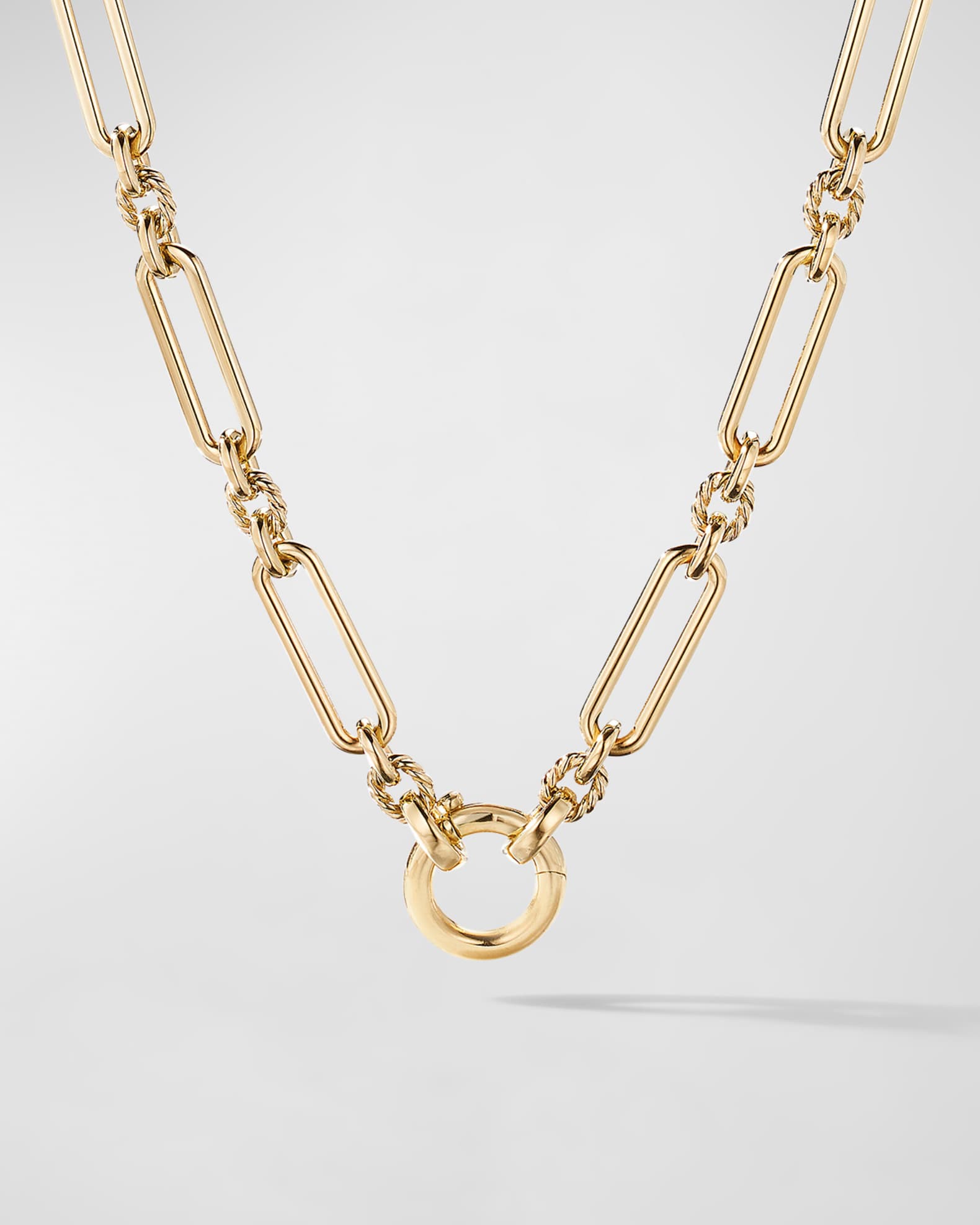 David Yurman Lexington Chain Necklace in 18K Gold, 6.5mm, 20