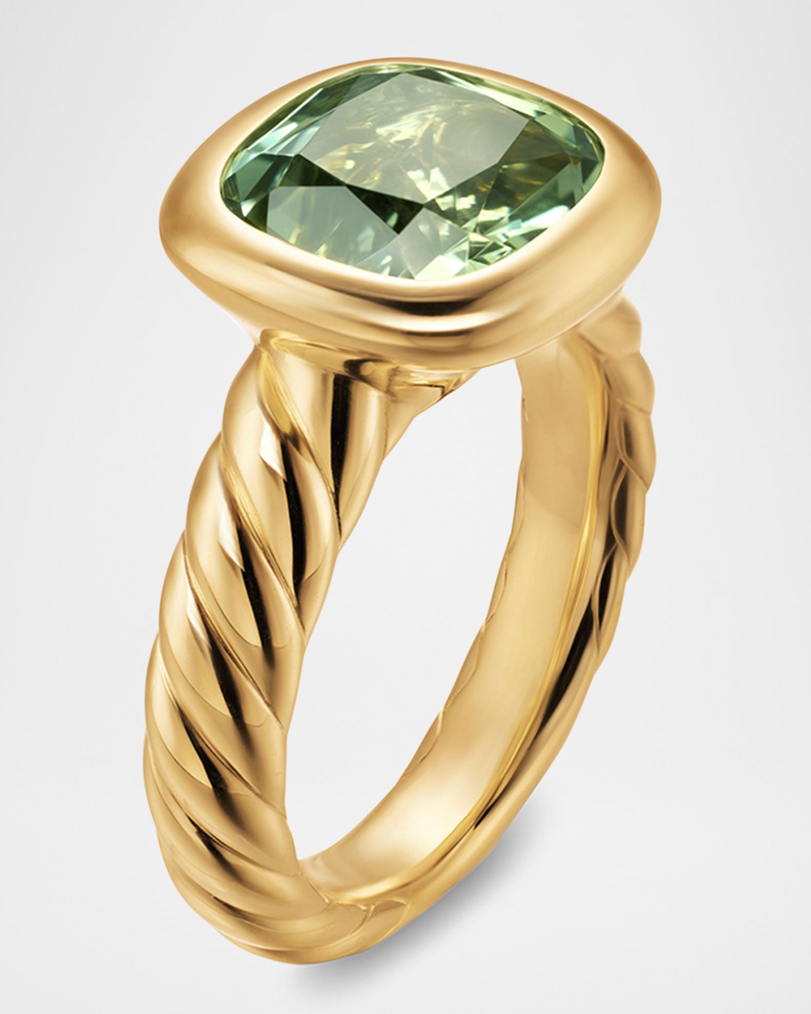 DY Mercer Color Stone Ring in 18K Gold | Neiman Marcus