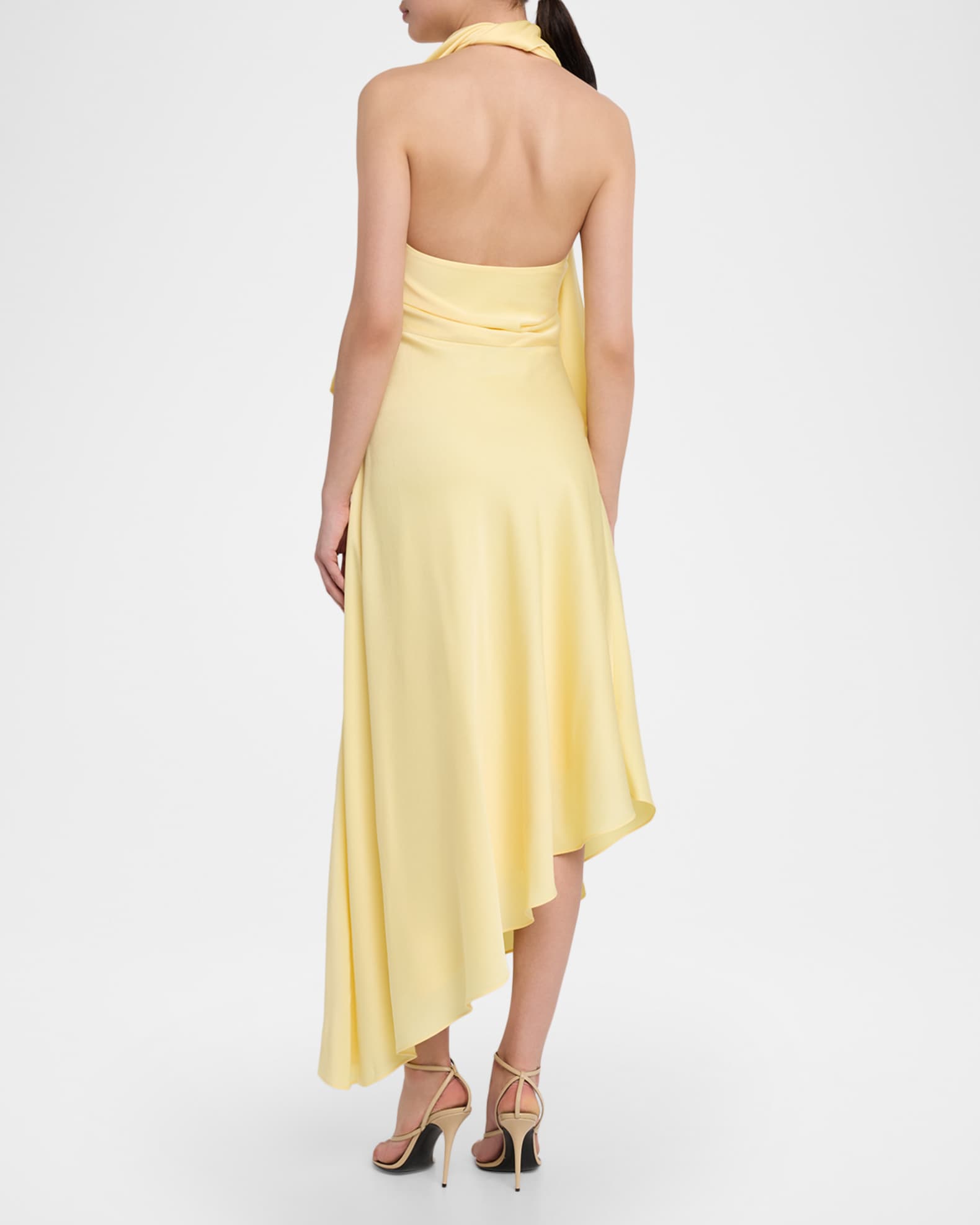 knit slip dress Edgy Tie-Dye Knit Slip Dress With Adjustable Straps