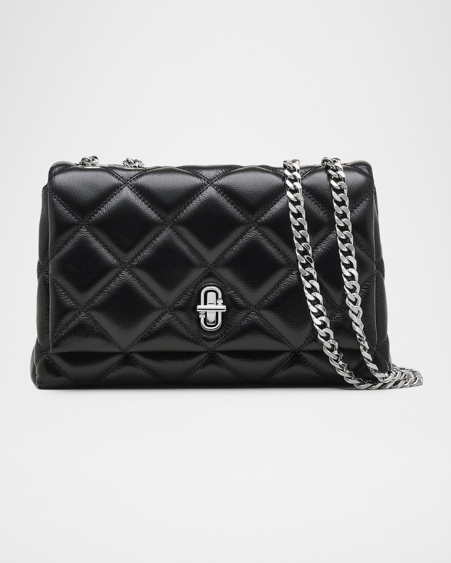 Marc Jacobs The Quilted Leather Slim Dual Convertible Shoulder Bag