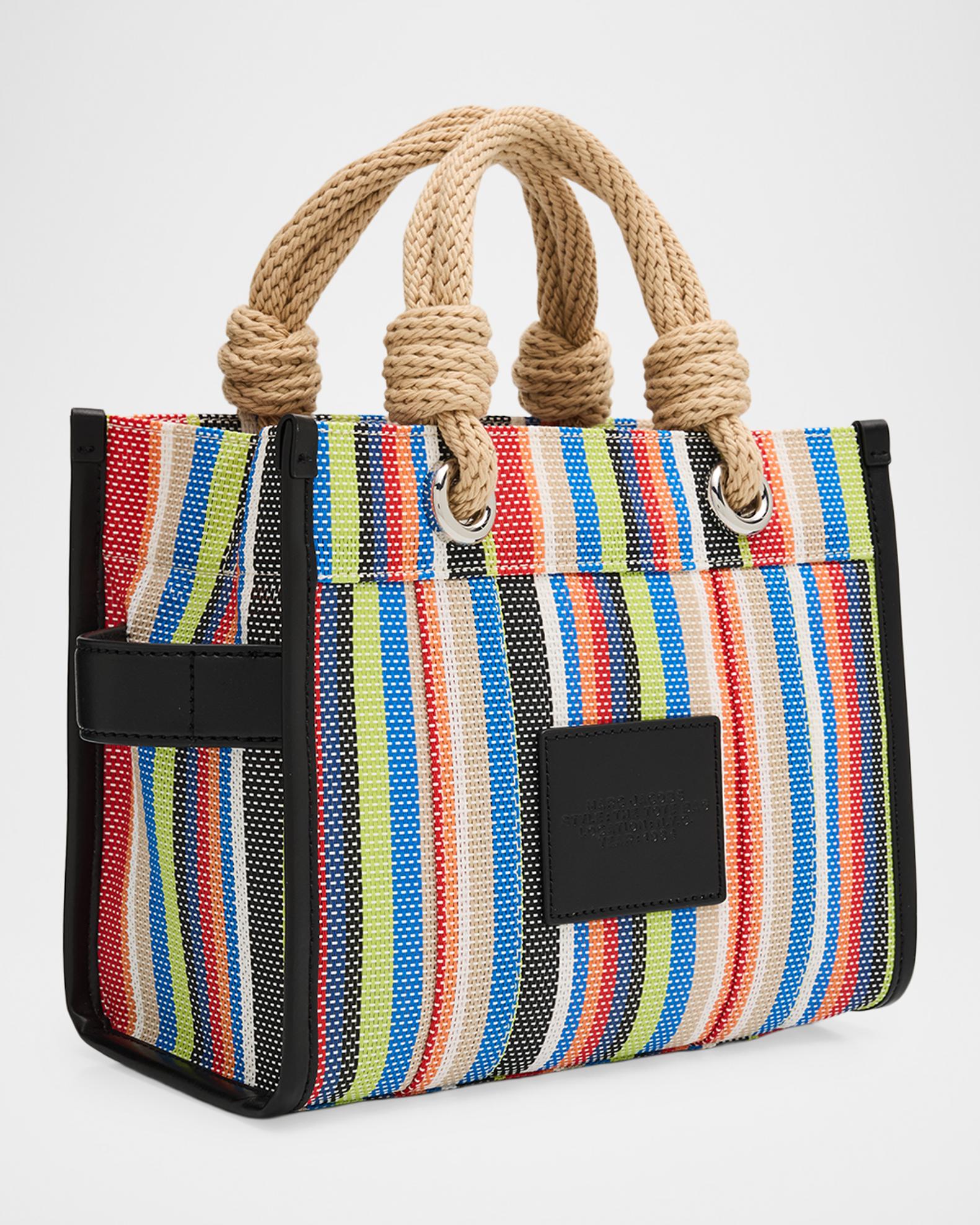 Marc Jacobs The Stripe Mesh Small Tote Bag | Neiman Marcus