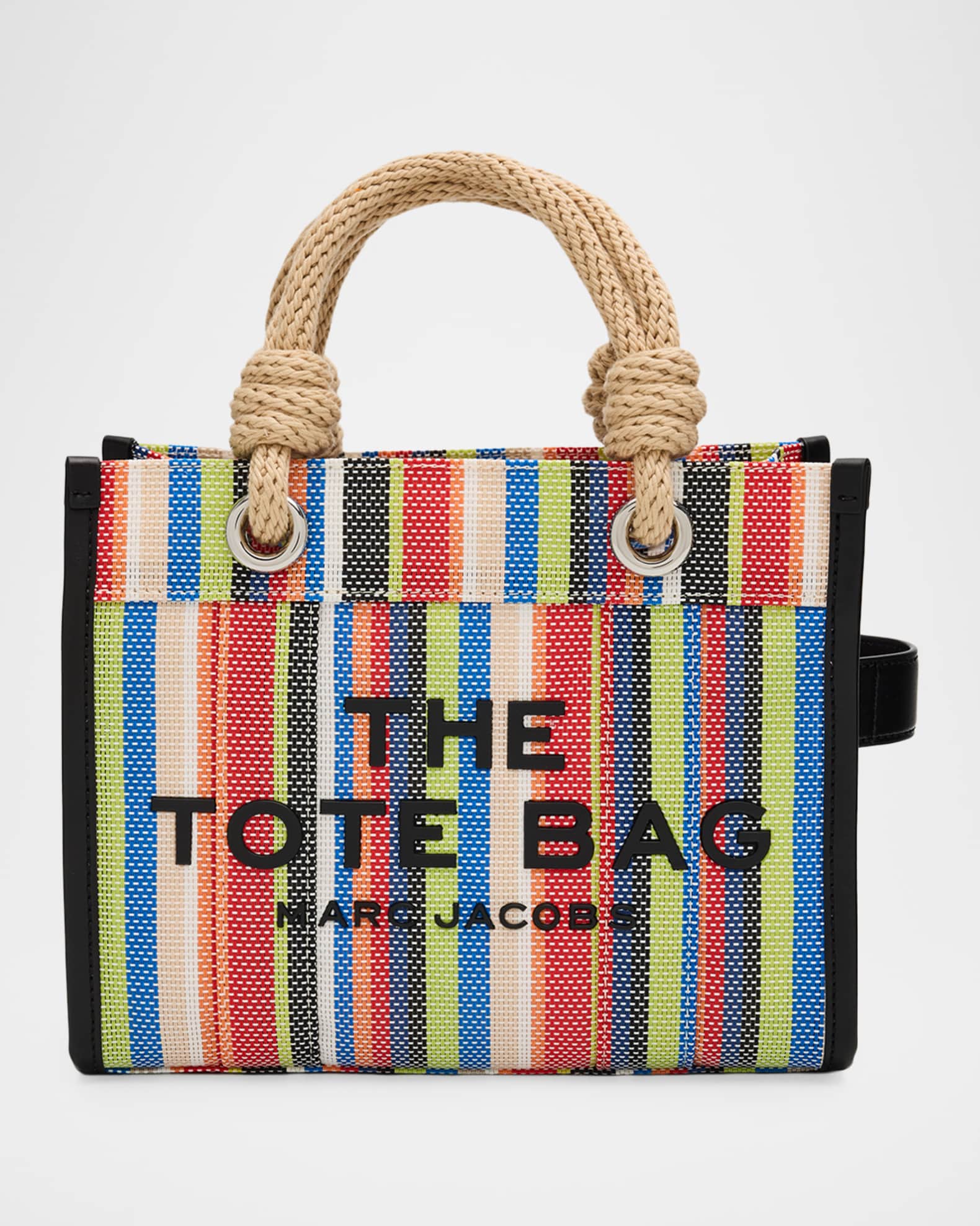 Marc Jacobs The Stripe Mesh Small Tote Bag | Neiman Marcus