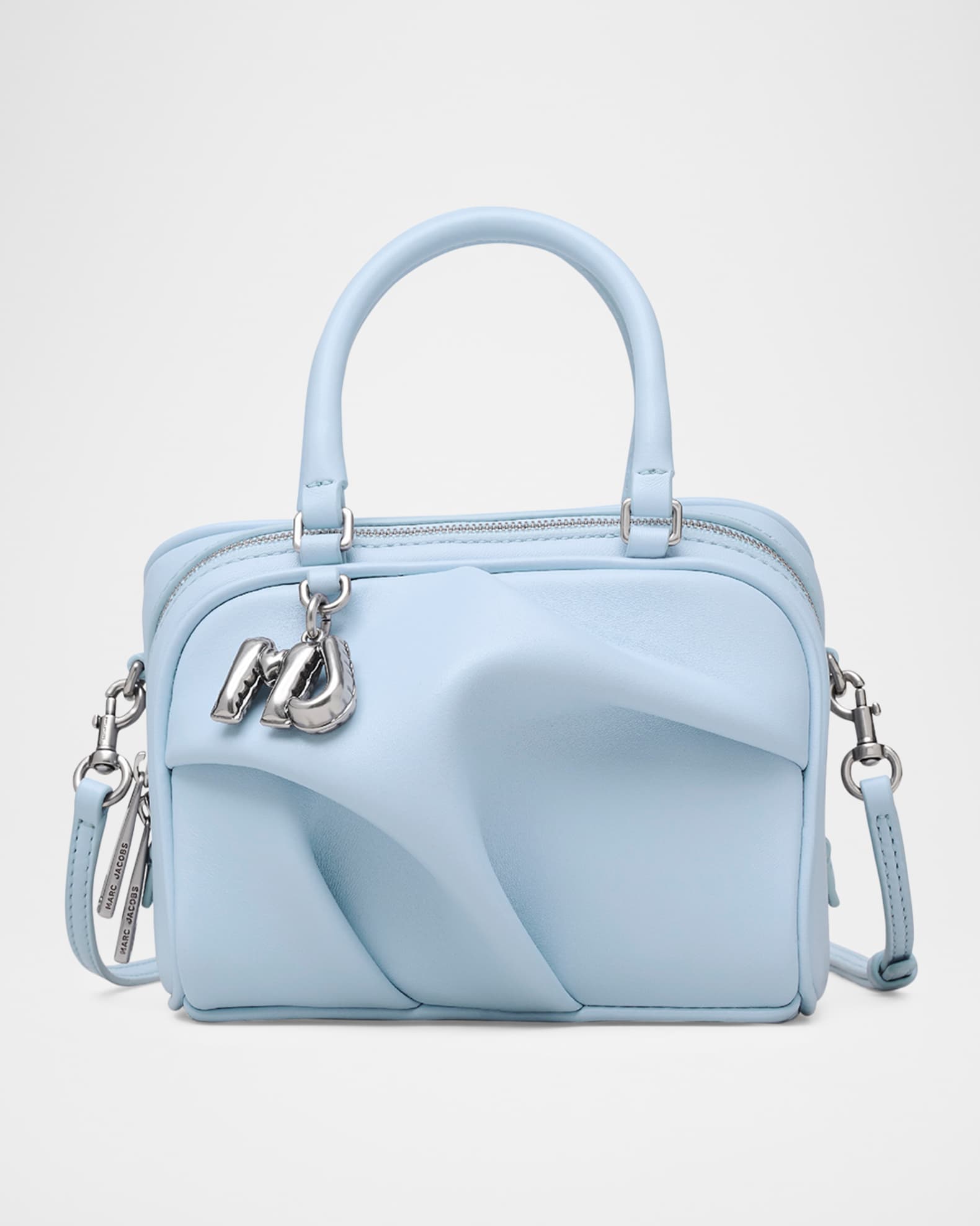 小物 marc jacobs Marc Jacobs The Mini Wave Leather Top Handle Bag | Neiman Marcus