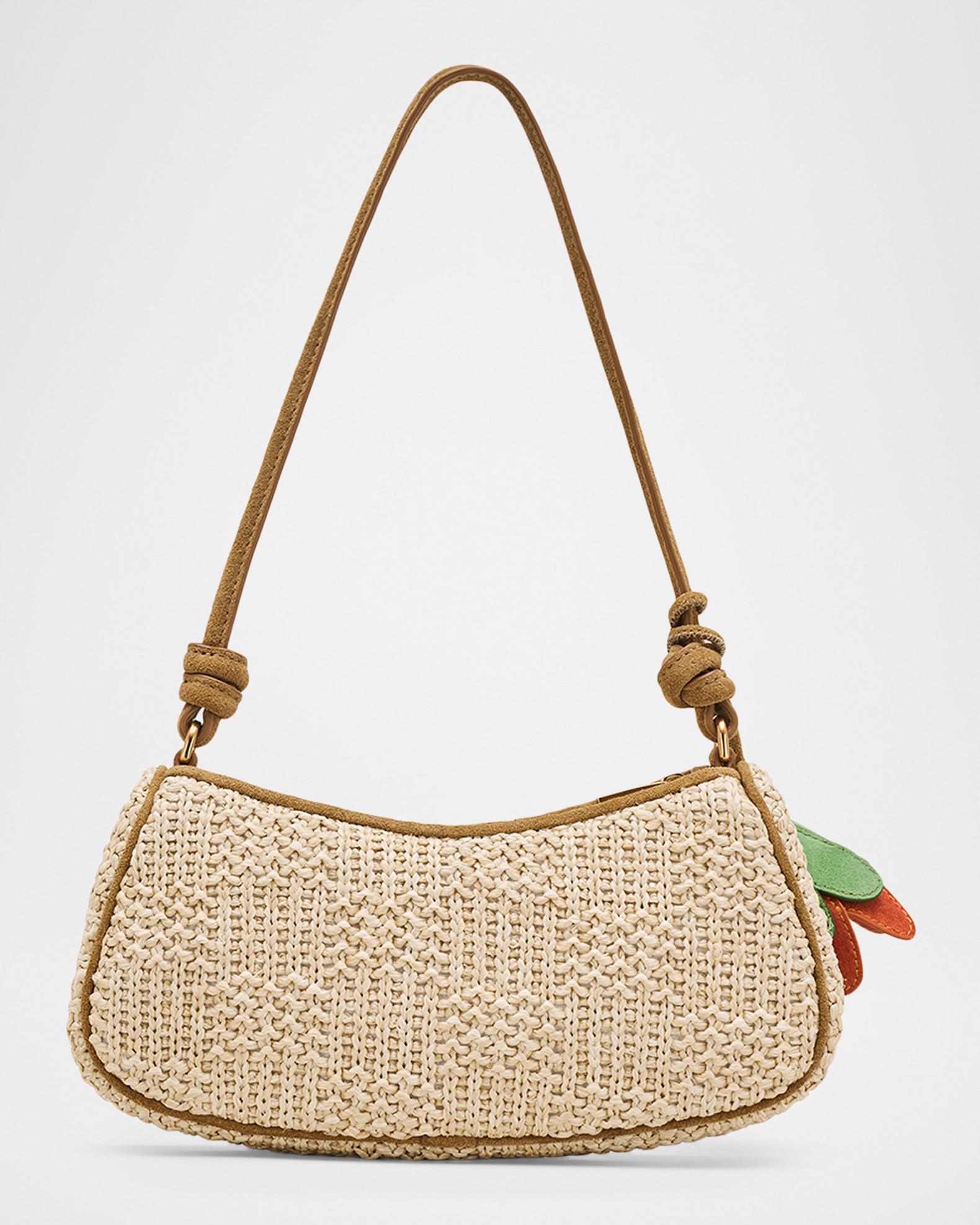 Marc Jacobs The Summer Woven Charm Shoulder Bag | Neiman Marcus