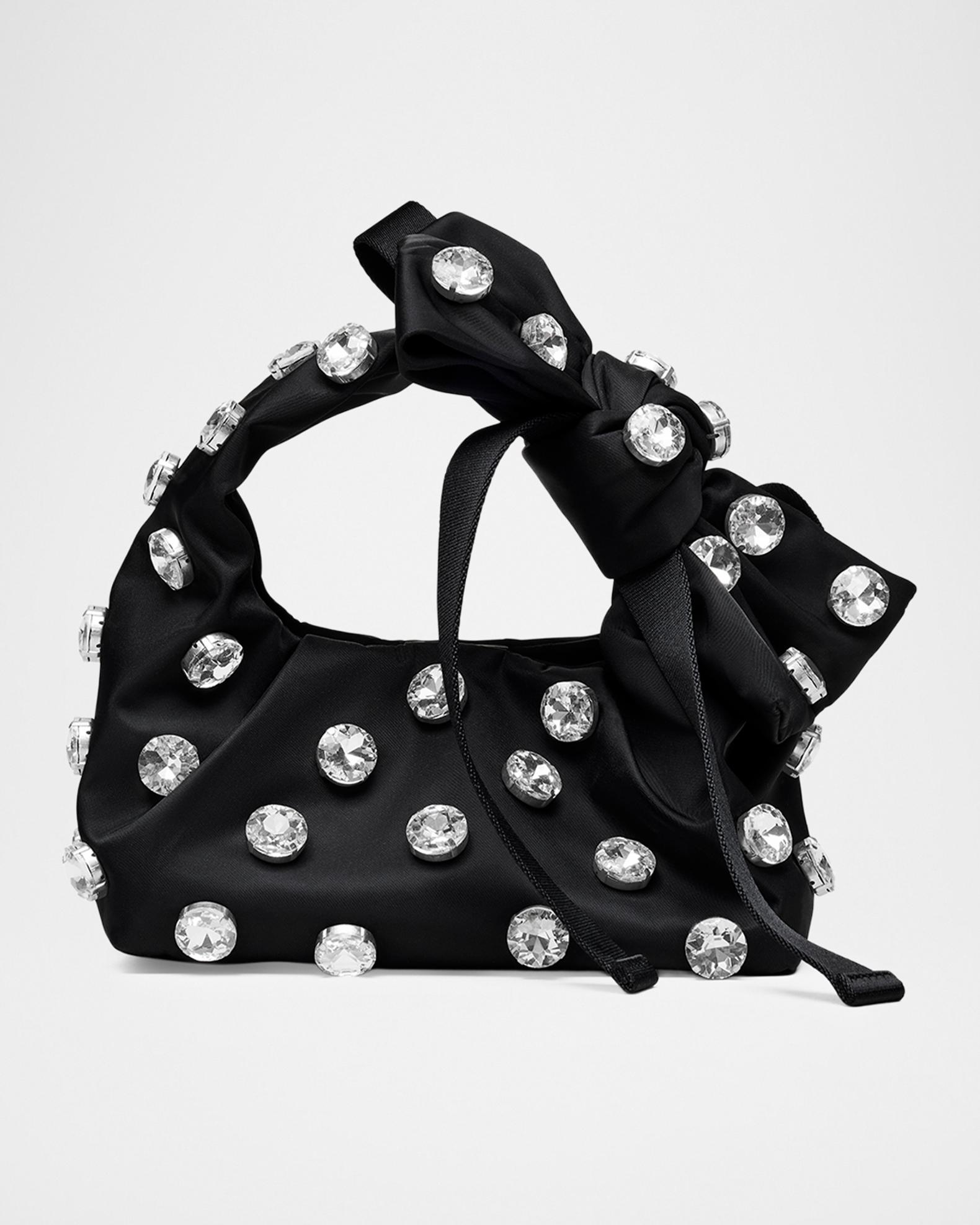 Marc Jacobs The Gem Nylon Bow Mini Sack Bag | Neiman Marcus