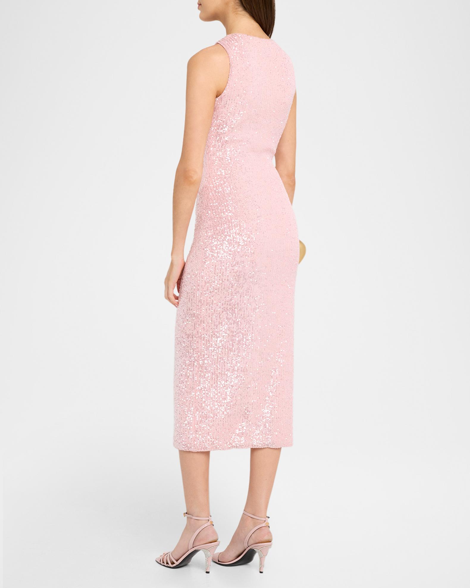 tube halter dress Prabal Gurung Sequined Sleeveless Cocktail - Pink christmas fashion inspo