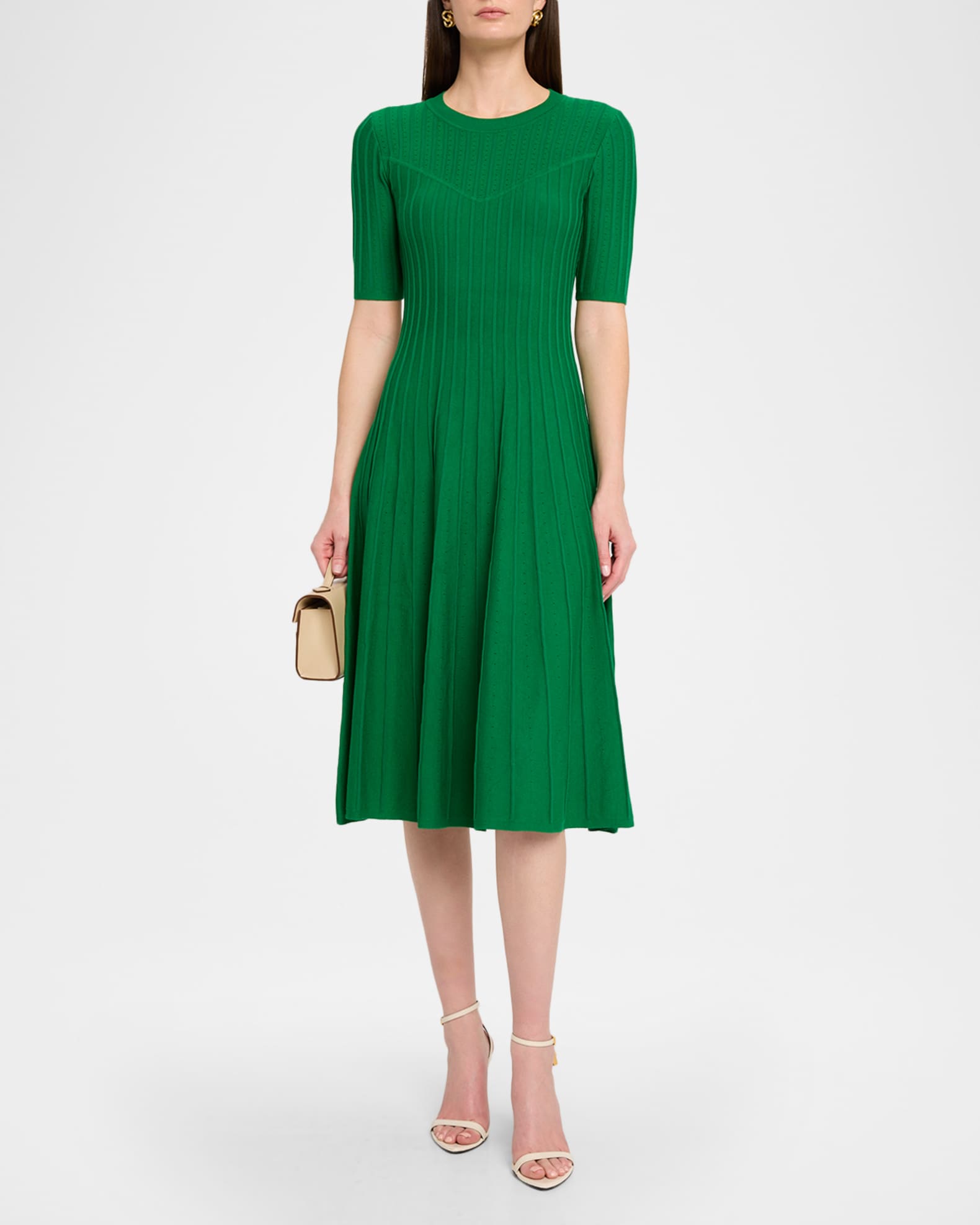 green emerald velvet dress Elie Tahari Cotton Green Ombre Dress Size 2 – The Millionaires Closet