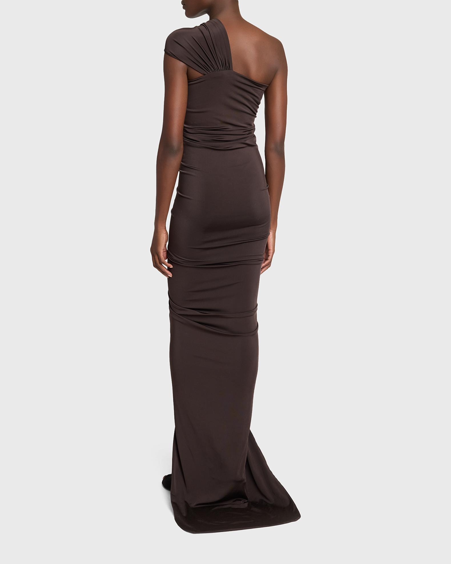 balmain one shoulder dress Balmain