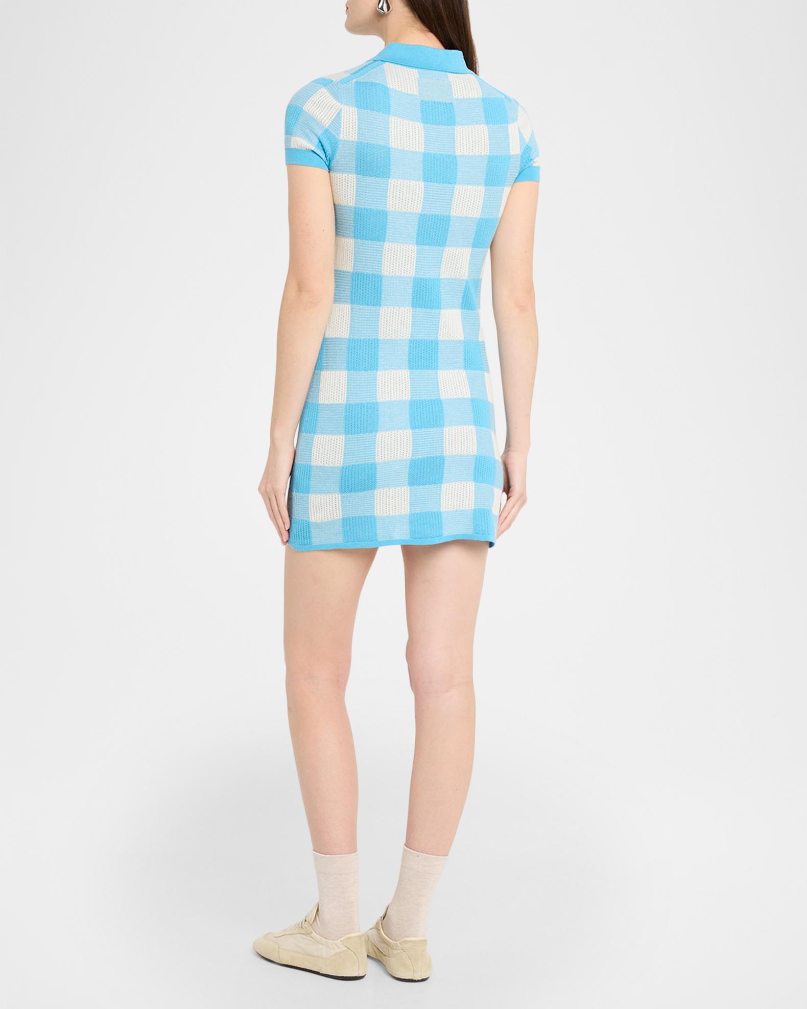 Guest in Residence Gingham Polo Dress | Neiman Marcus