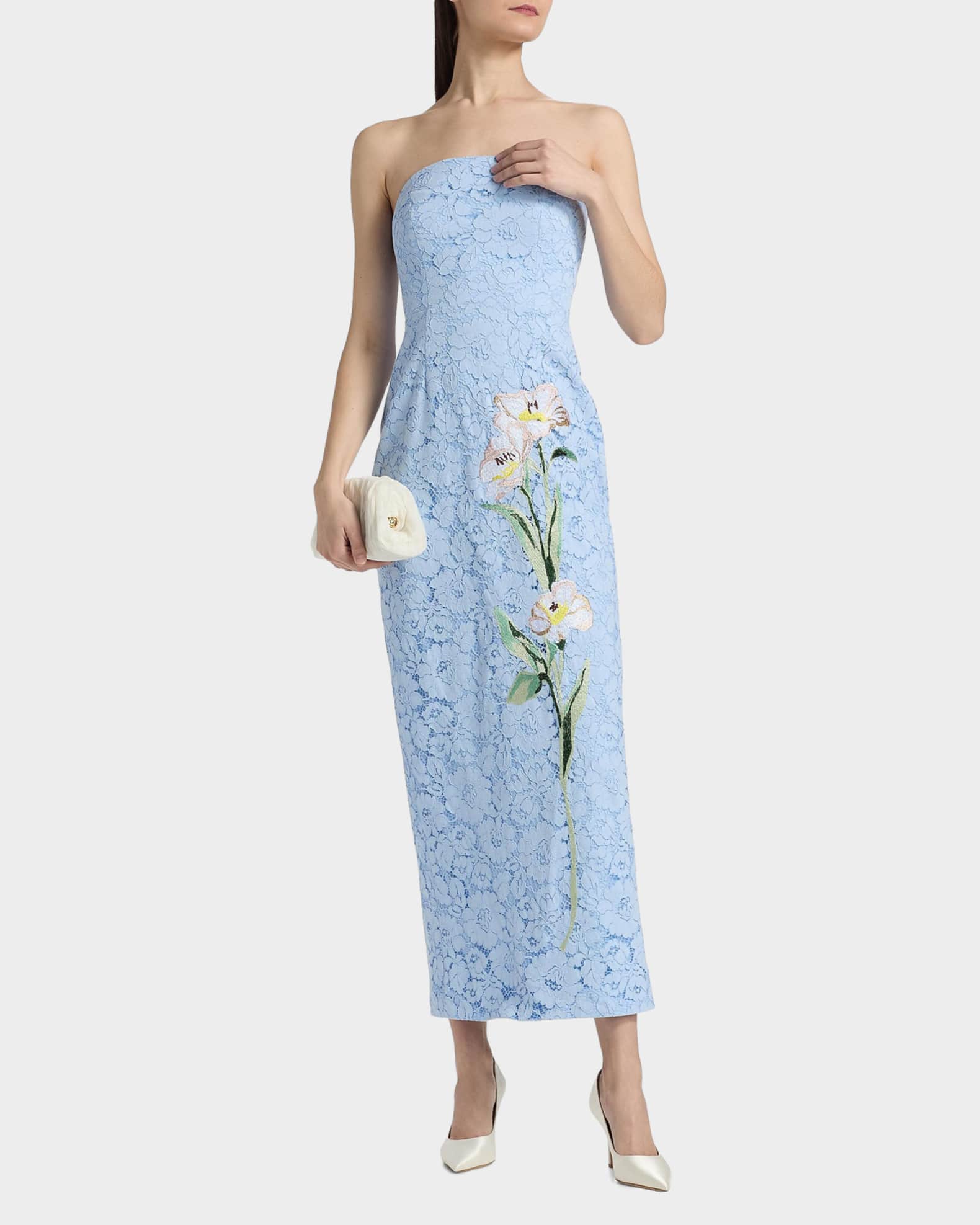 lace bralette maxi dress Ivory Lace Bralette Dress