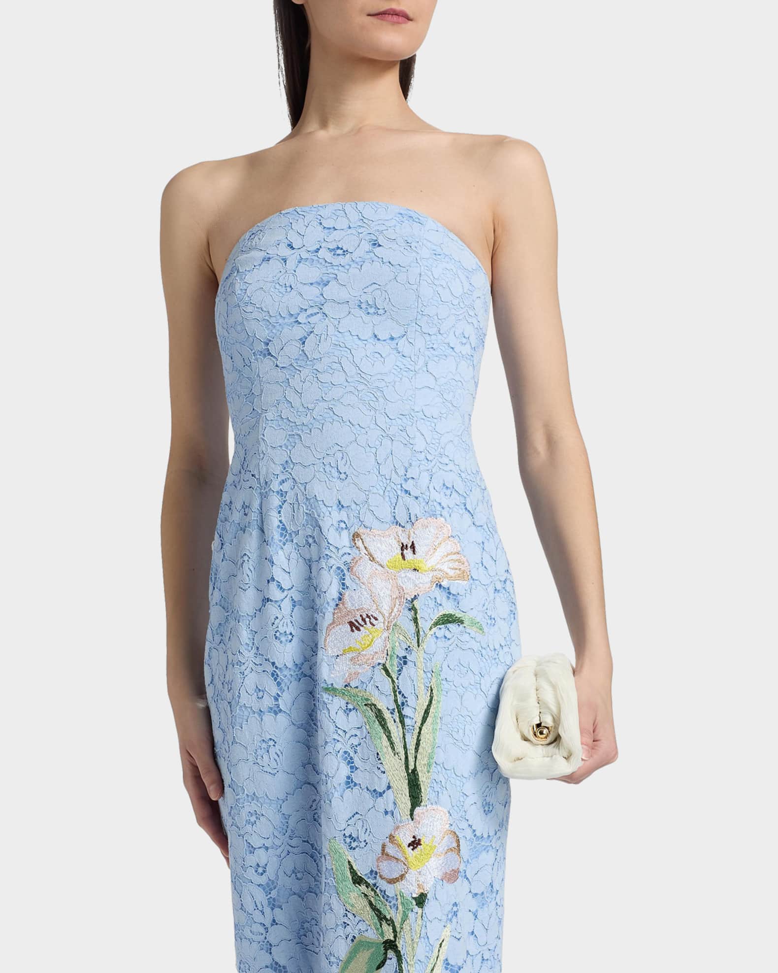 white lace backless dress Francoise White Cowl Neck Backless Maxi Dress With Lace Insert  Club L  London