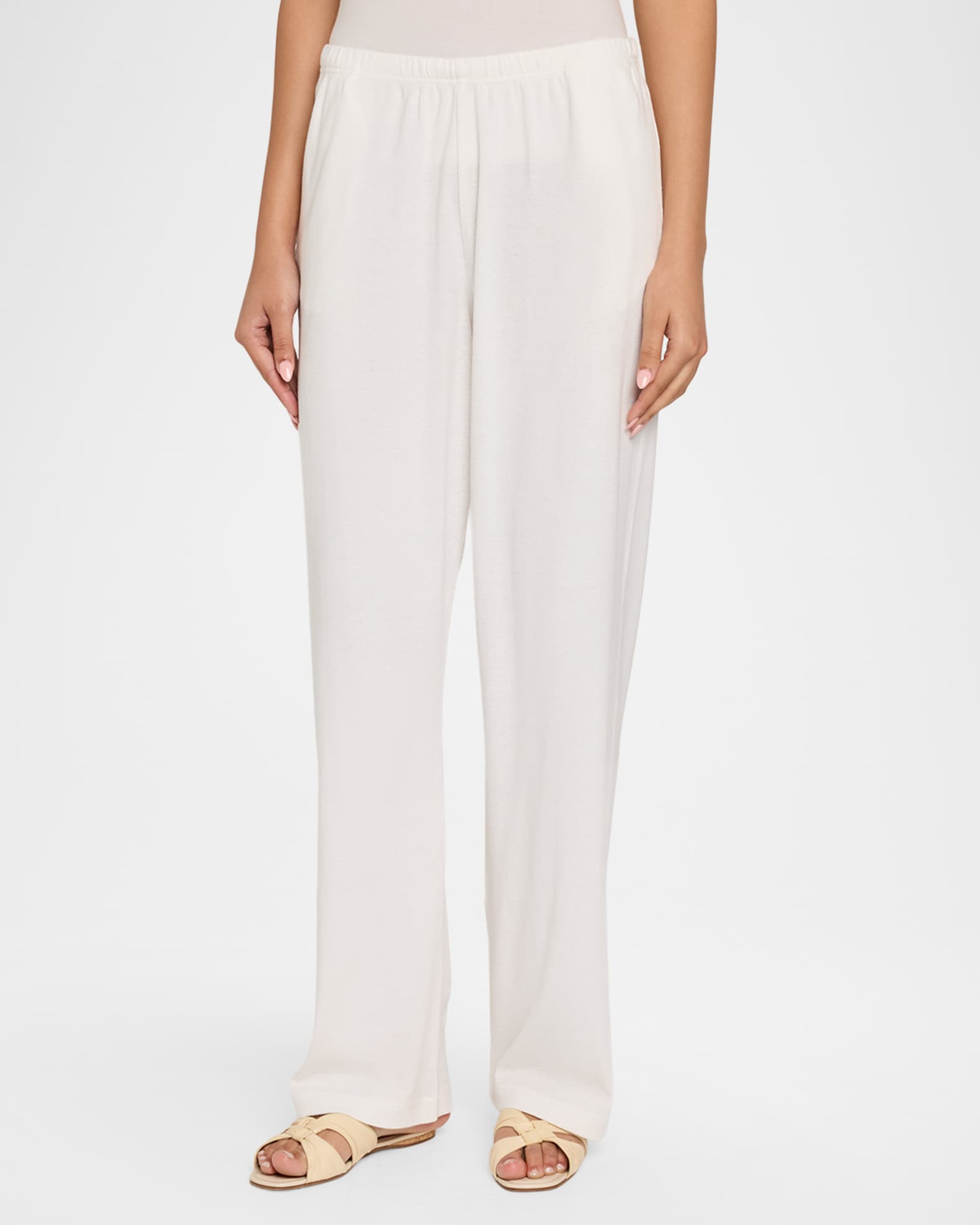THE ROW Kohana Straight-Leg Pull-On Pants | Neiman Marcus