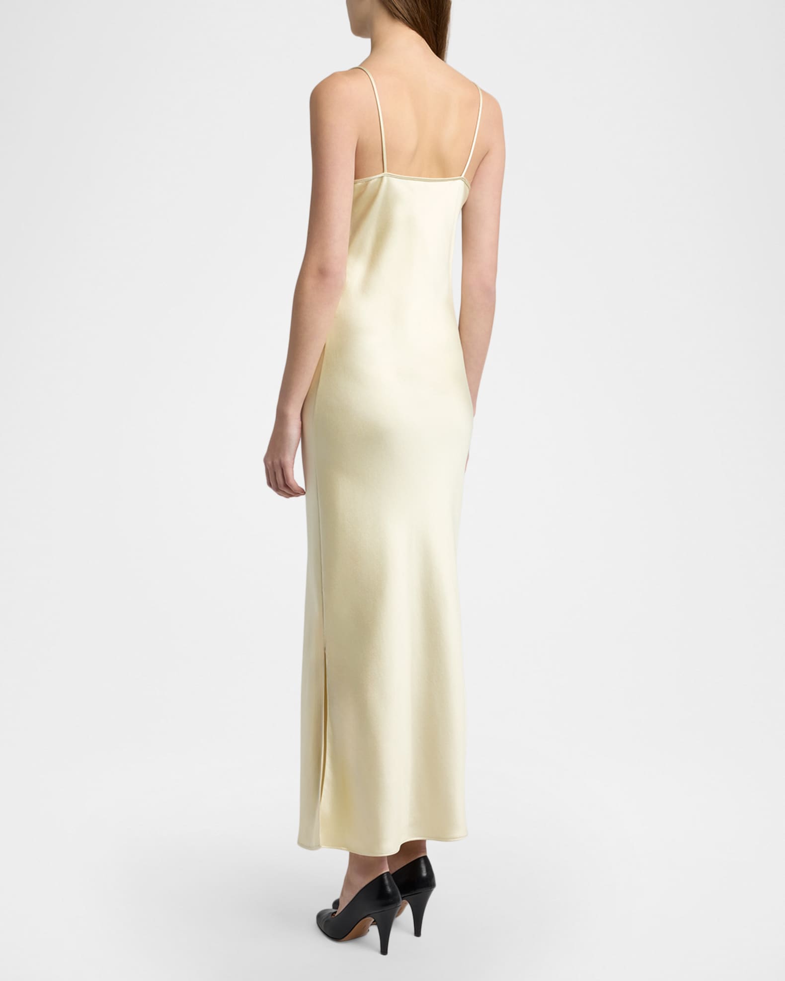 THE ROW Barika Maxi Slip Silk Dress | Neiman Marcus