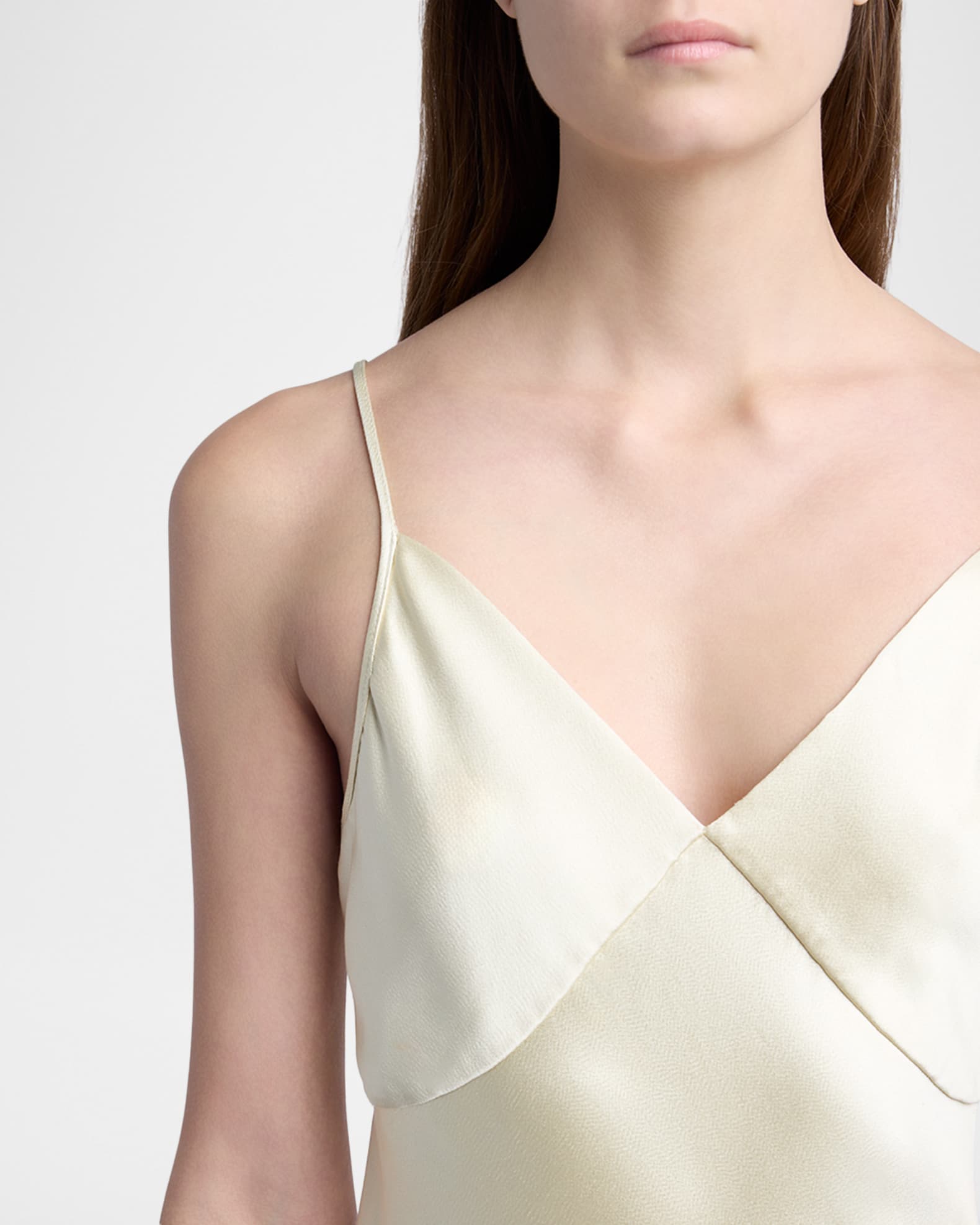 THE ROW Barika Maxi Slip Silk Dress | Neiman Marcus