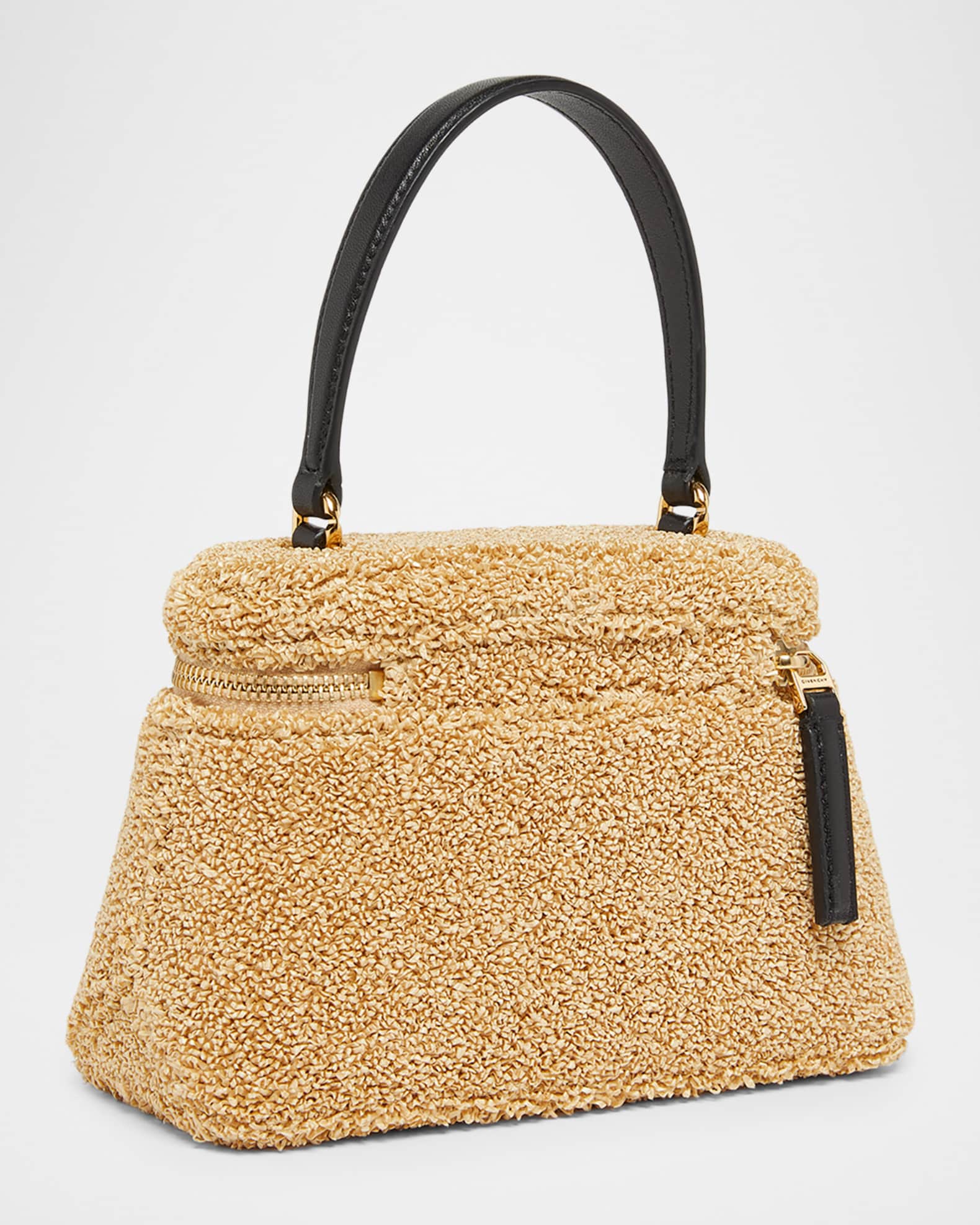 バッグ Raffia Effect Crystal Vanity Bag yellow Givenchy Antigona Sponge Raffia Vanity Bag | Neiman Marcus