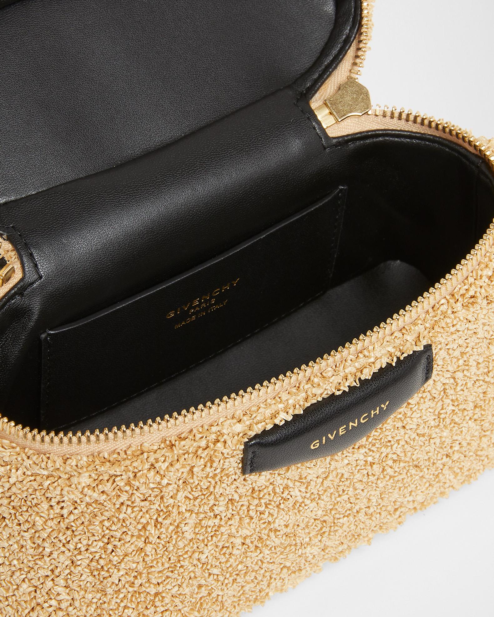 Givenchy Antigona Sponge Raffia Vanity Bag | Neiman Marcus
