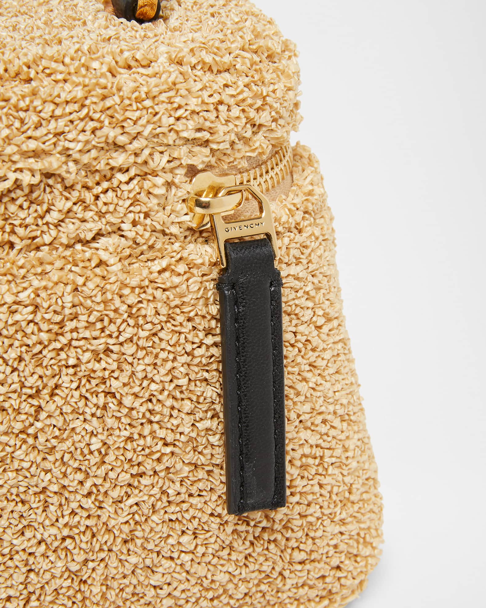 Givenchy Antigona Sponge Raffia Vanity Bag | Neiman Marcus