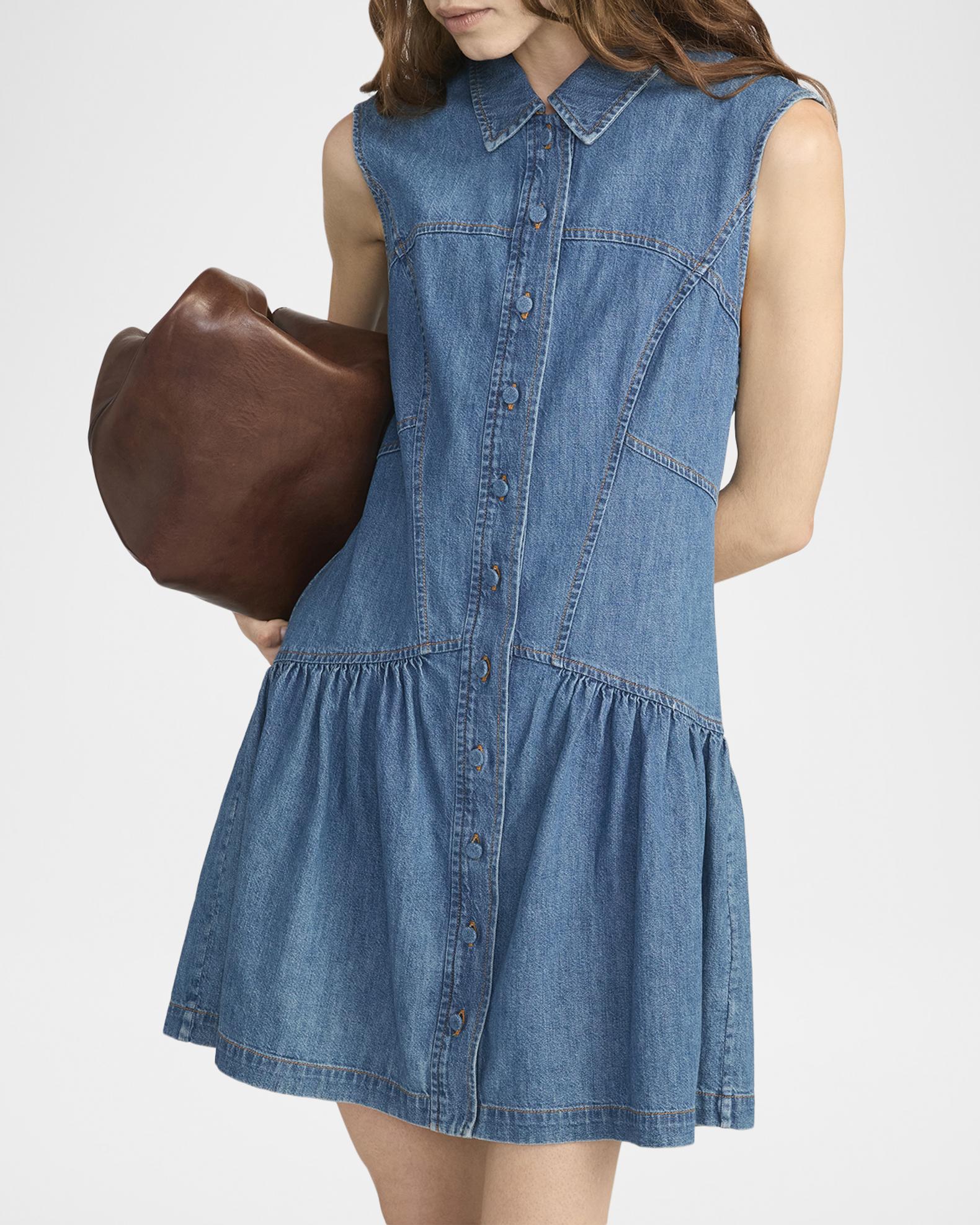 denim dress neiman marcus The Denim Day Dress