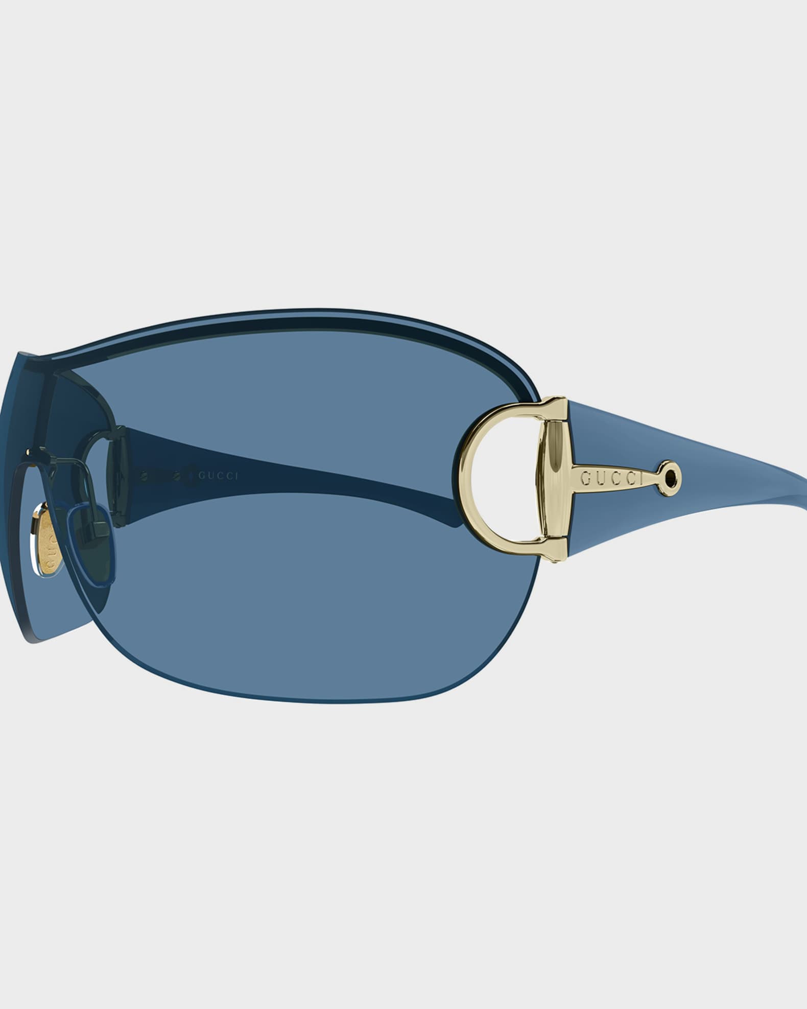 Gucci Men's GG2174S-004 Frameless Mask Sunglasses | Neiman Marcus