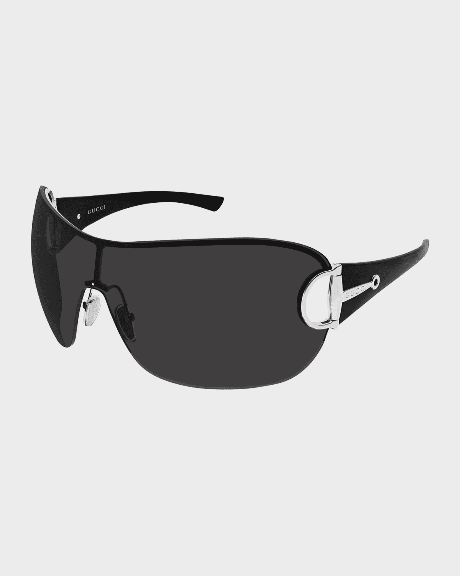 Gucci Men's GG2174S-001 Frameless Mask Sunglasses | Neiman Marcus