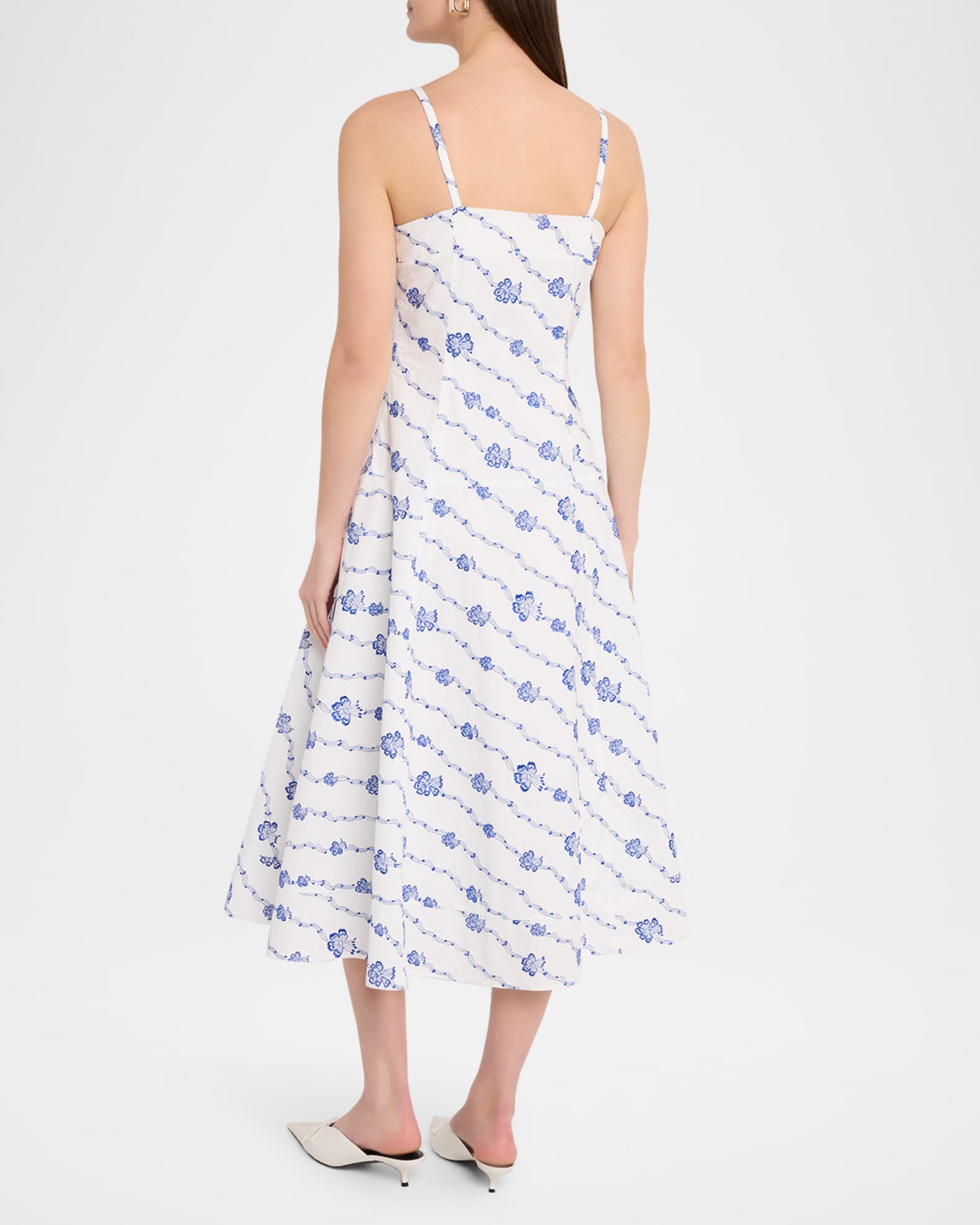 short white dresses for graduation A-Line/Princess Cowl Neck Chiffon Cocktail Dresses Little White Dresses Ankle-Length Sleeveless Graduation Dress, Ivory