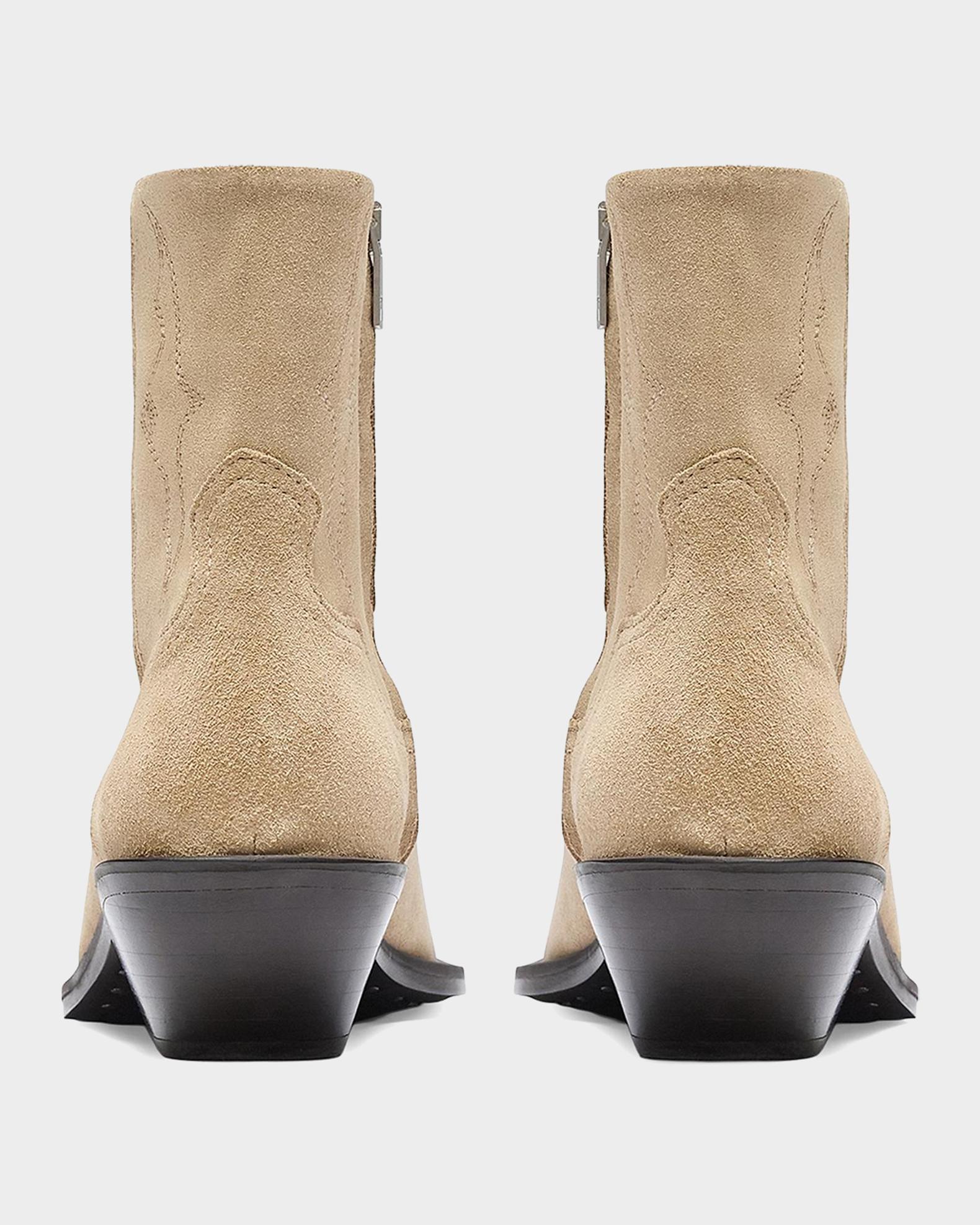 REPRESENT Men's Michael Suede Zip-Up Western Ankle Boots | Neiman