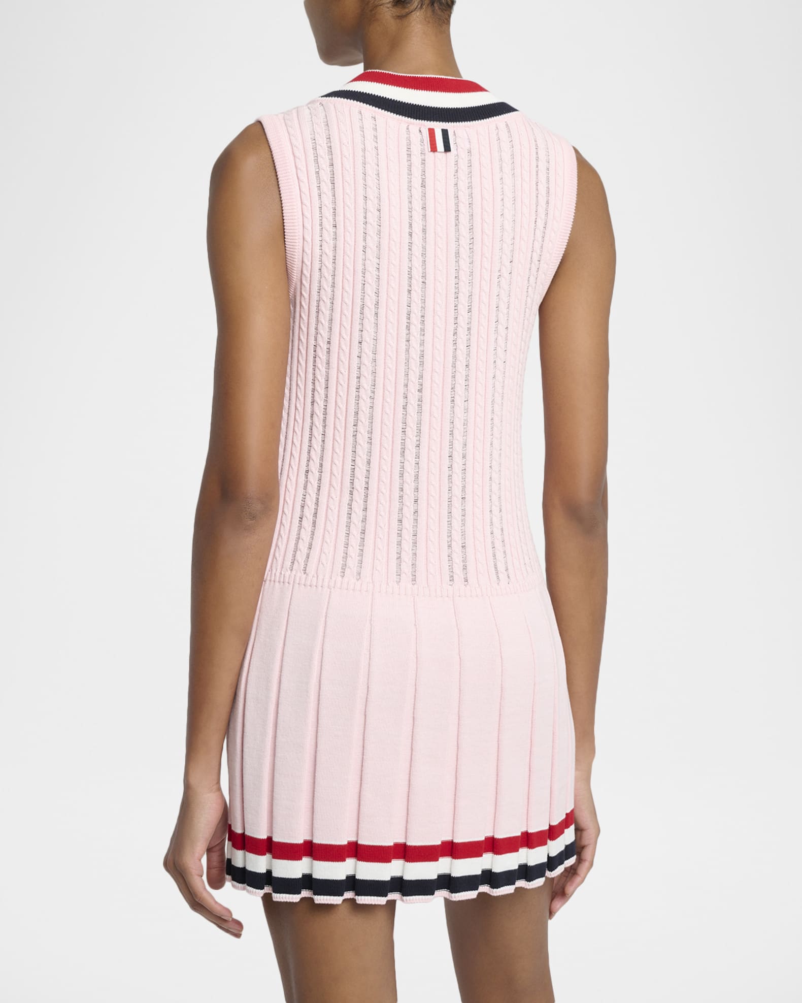 thom browne sweater dress Merino Wool V Neck Cardigan
