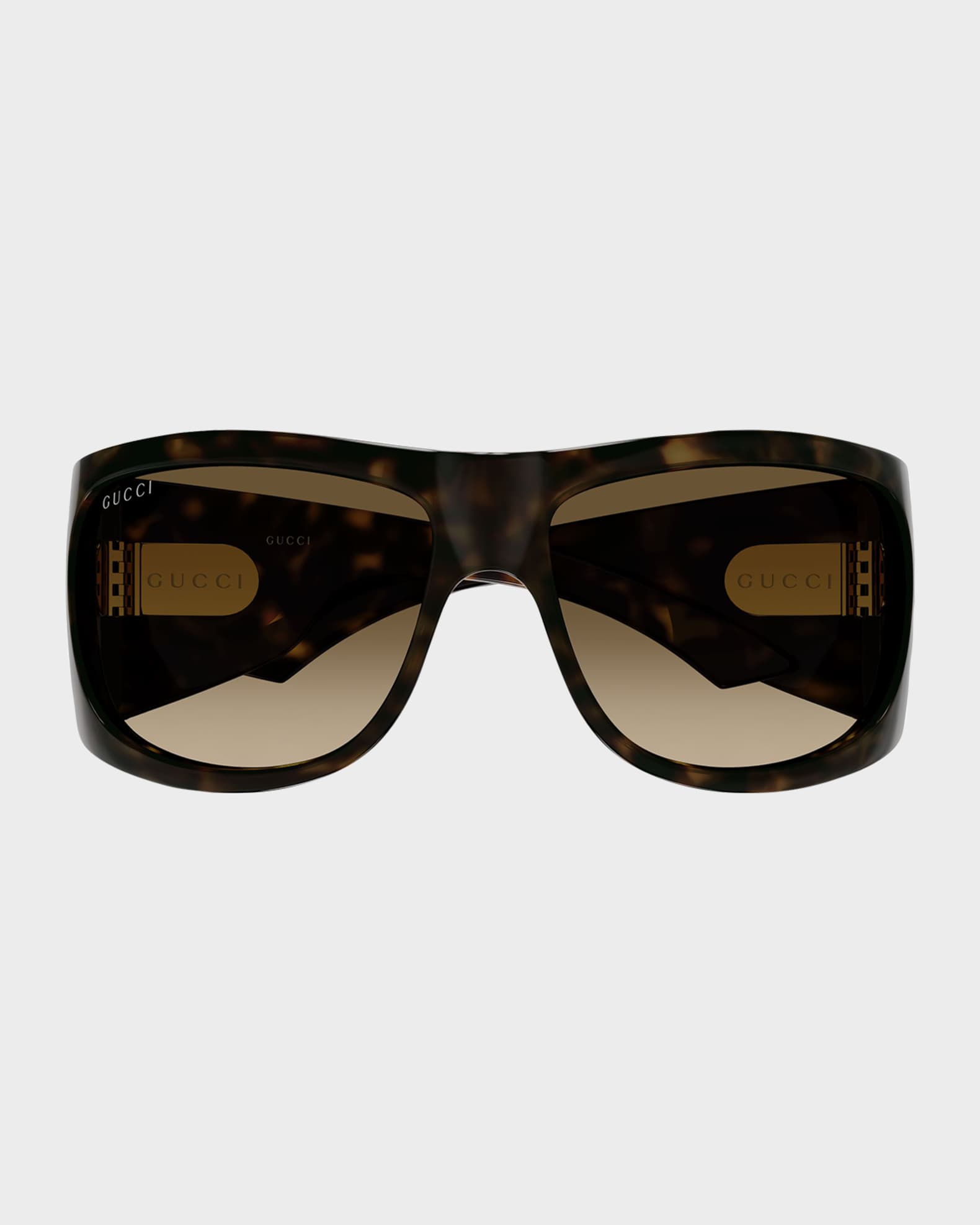 Gucci Double G 66mm Square Sunglasses | Neiman Marcus