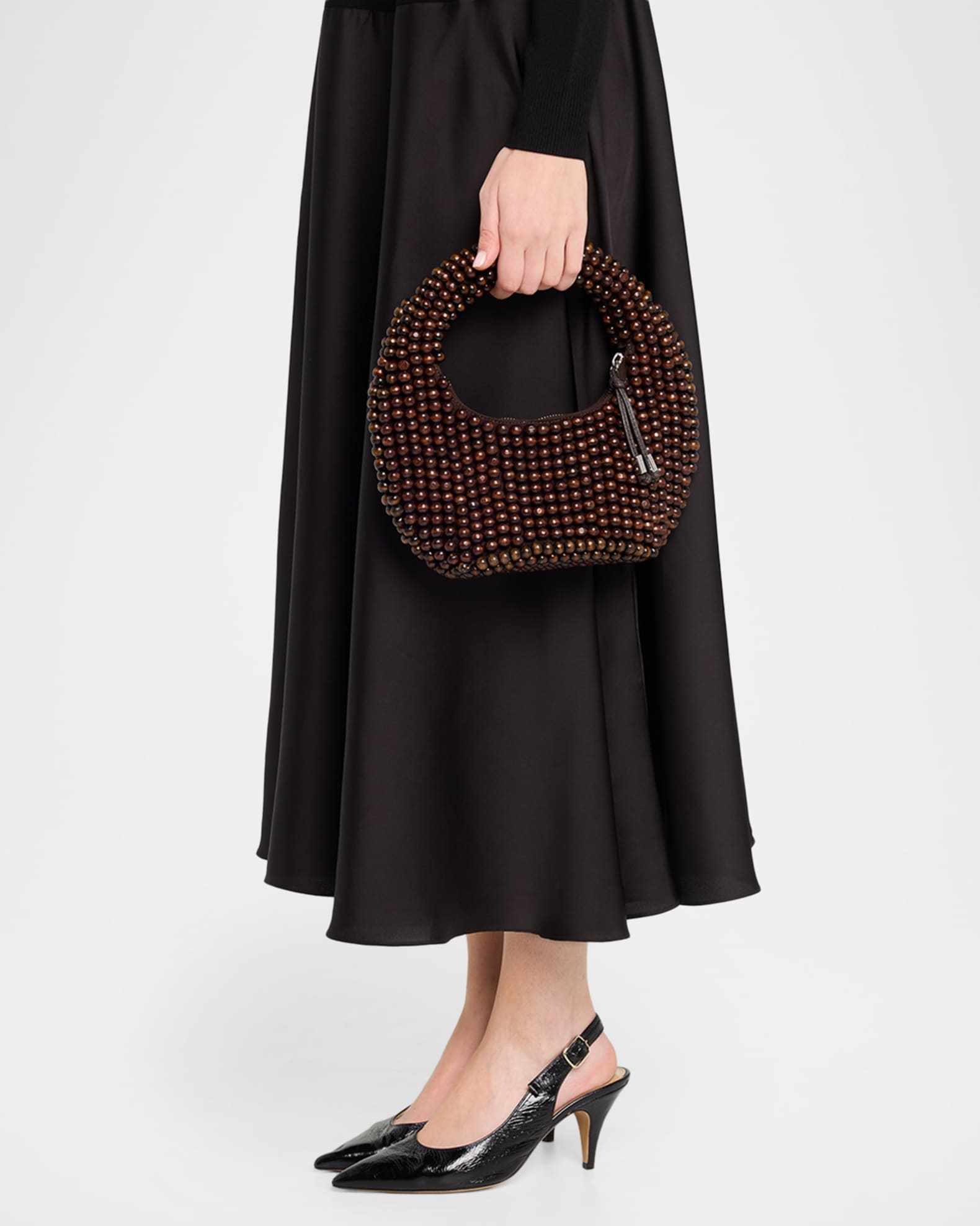 STAUD Reef Beaded Top-Handle Bag | Neiman Marcus