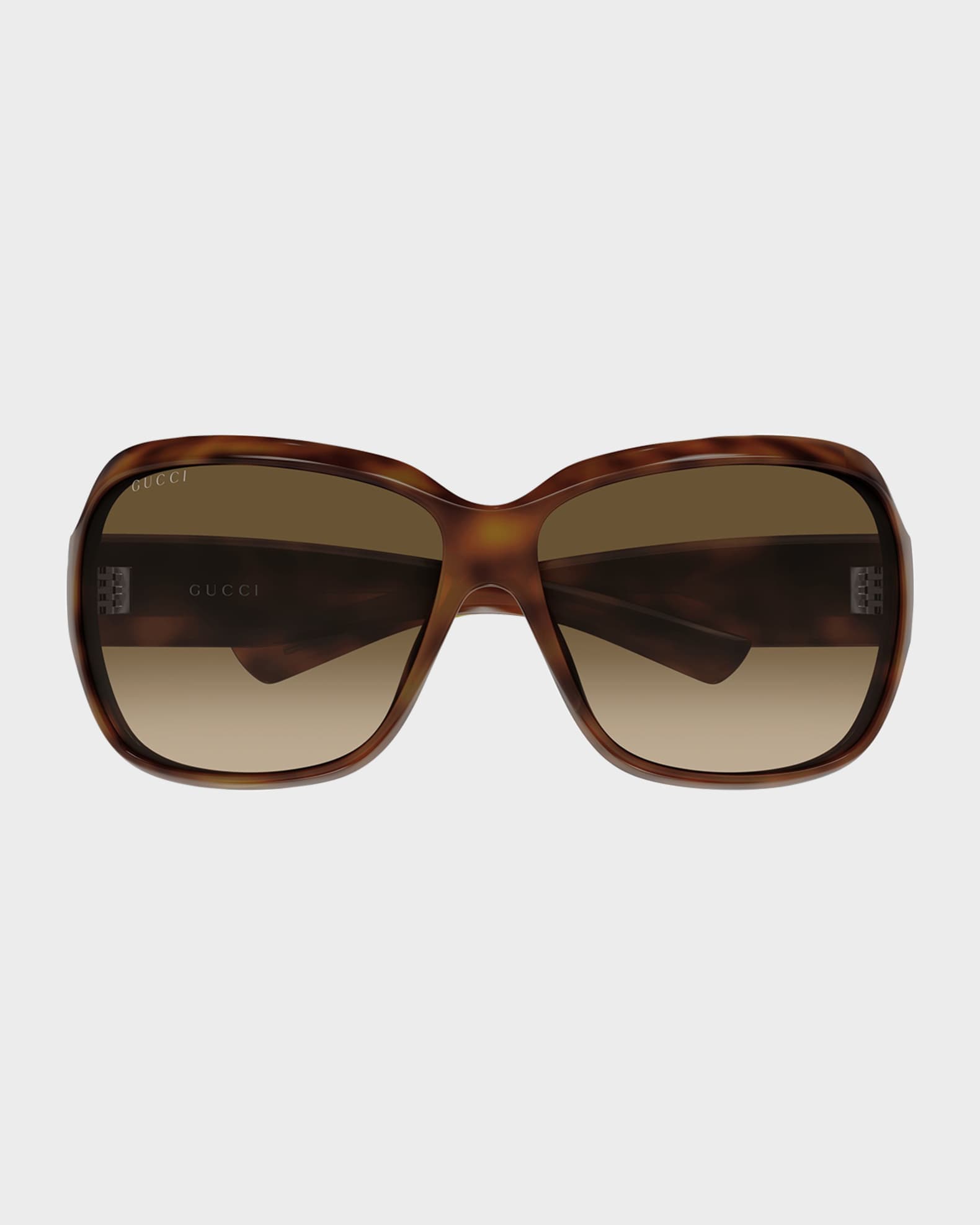 Gucci Logo 70mm Square Sunglasses | Neiman Marcus