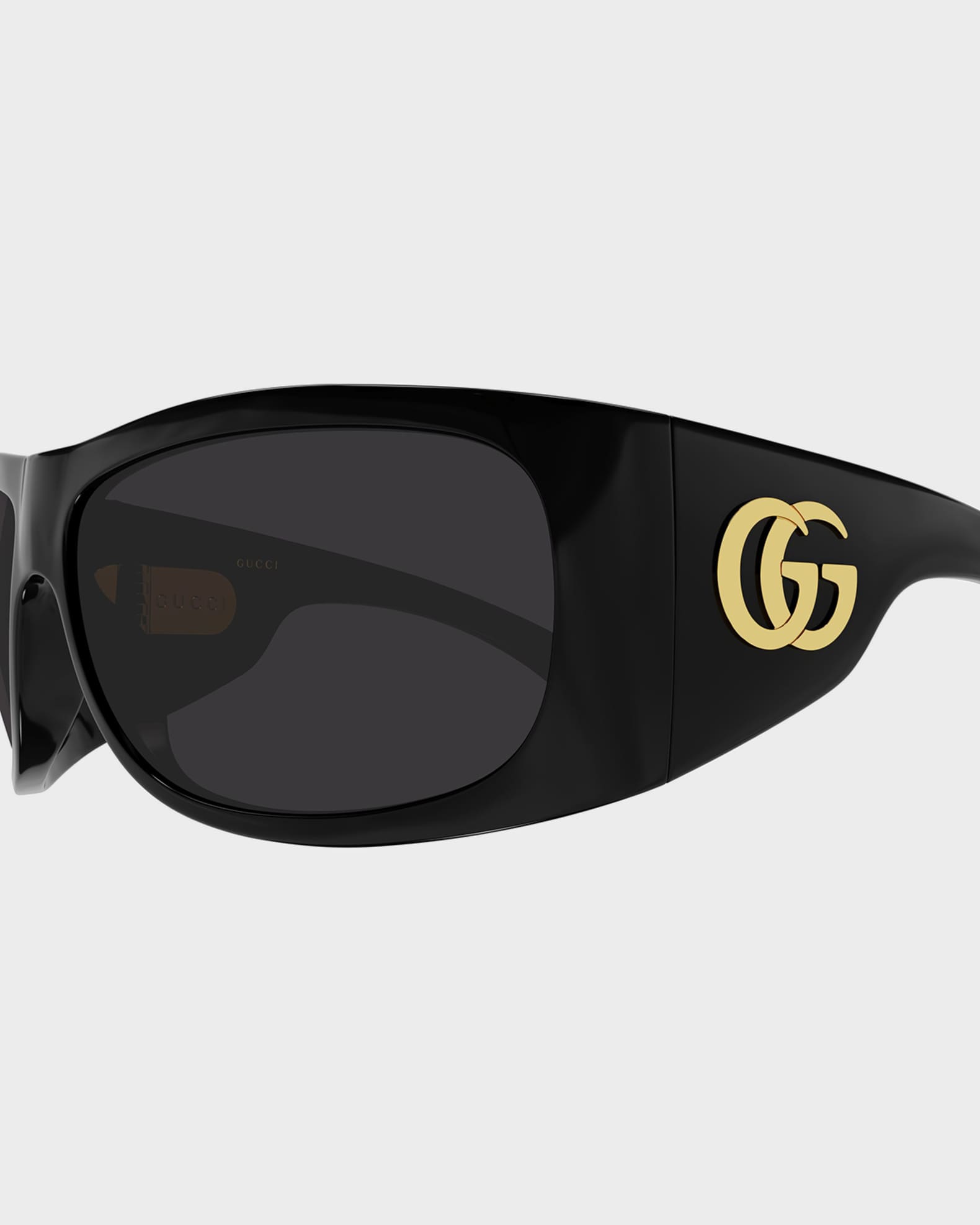 Gucci Double G 66mm Square Sunglasses | Neiman Marcus