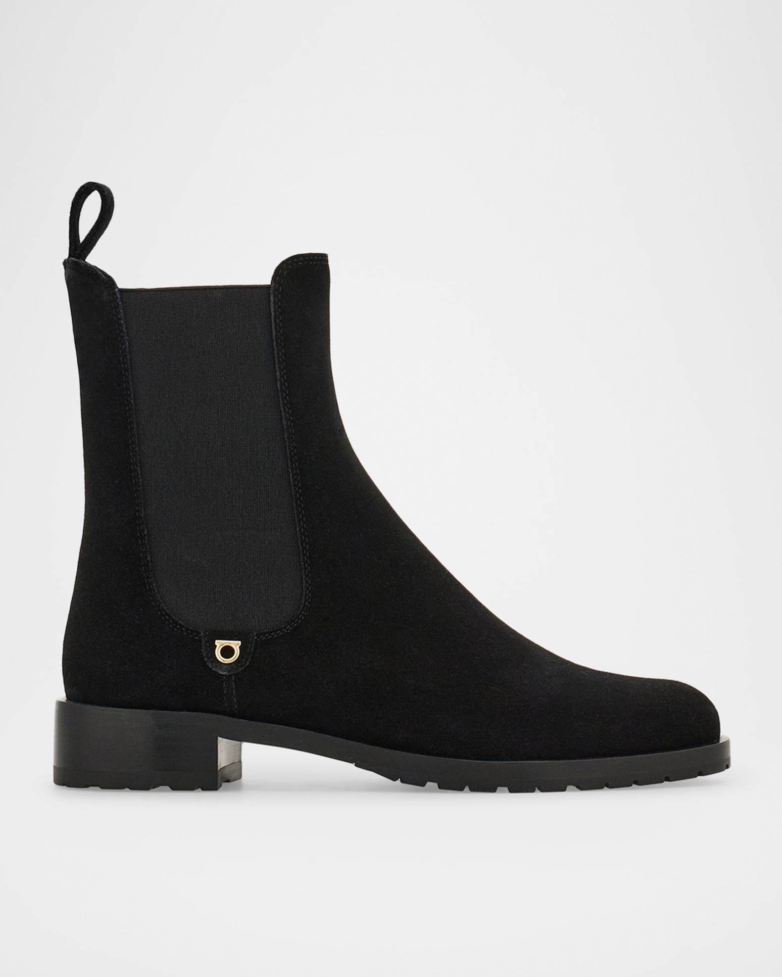Ferragamo Briuli Suede Chelsea Boots | Neiman Marcus