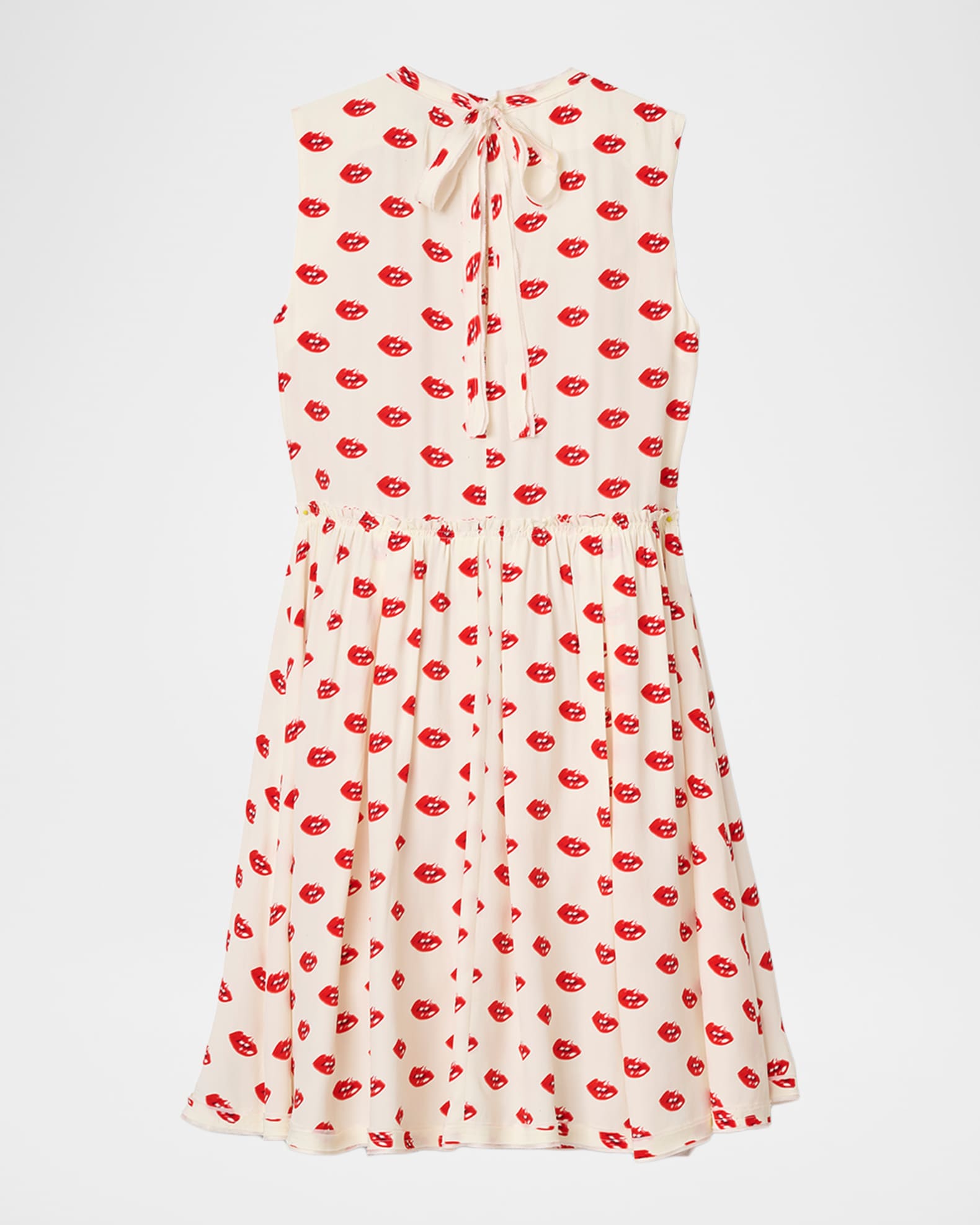strapless open back dress Piupiuchick Pink w/ Red Lips Layered Maxi Dress (Size Down) – Buttons and  Bows