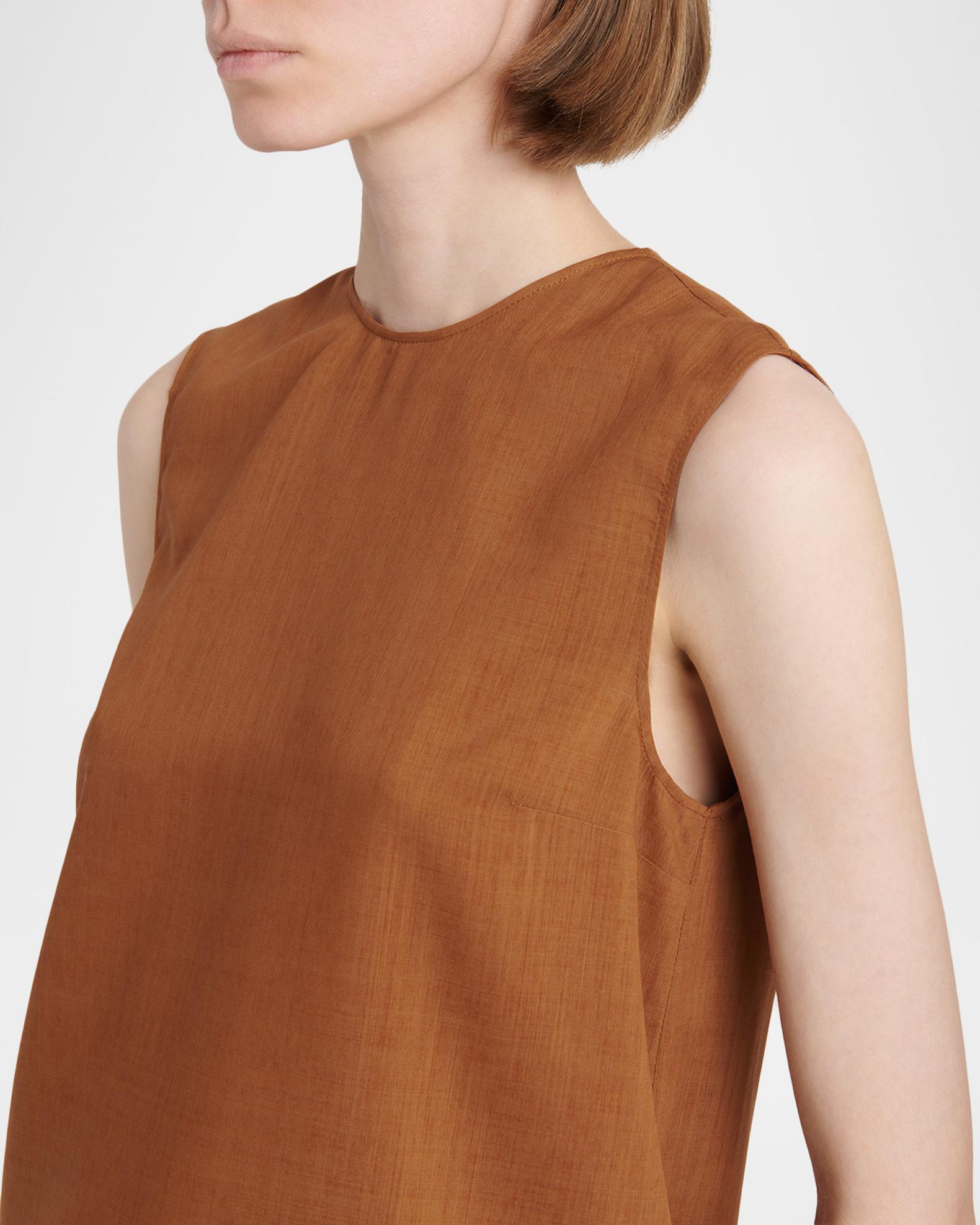 Ferragamo Sleeveless Wool Top | Neiman Marcus