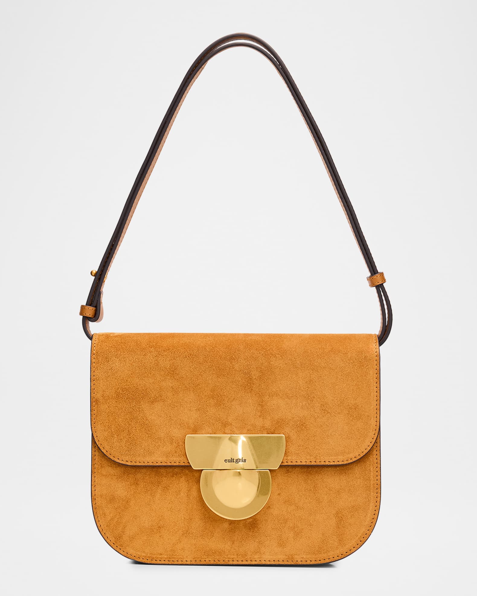Cult Gaia Tazia Suede Shoulder Bag | Neiman Marcus