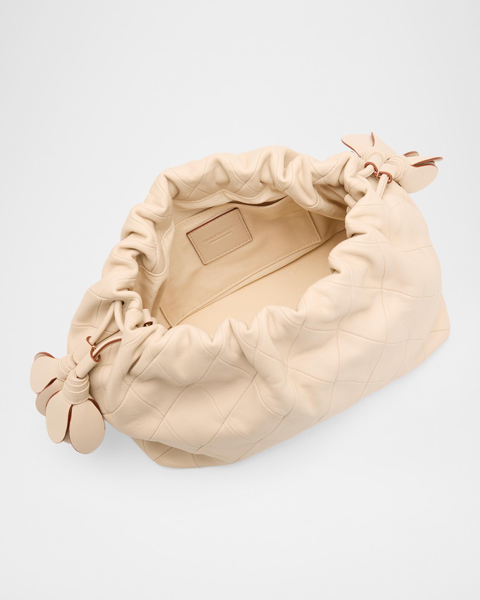 Zimmermann Cloud 91 Medium Quilted Leather Clutch Bag | Neiman Marcus