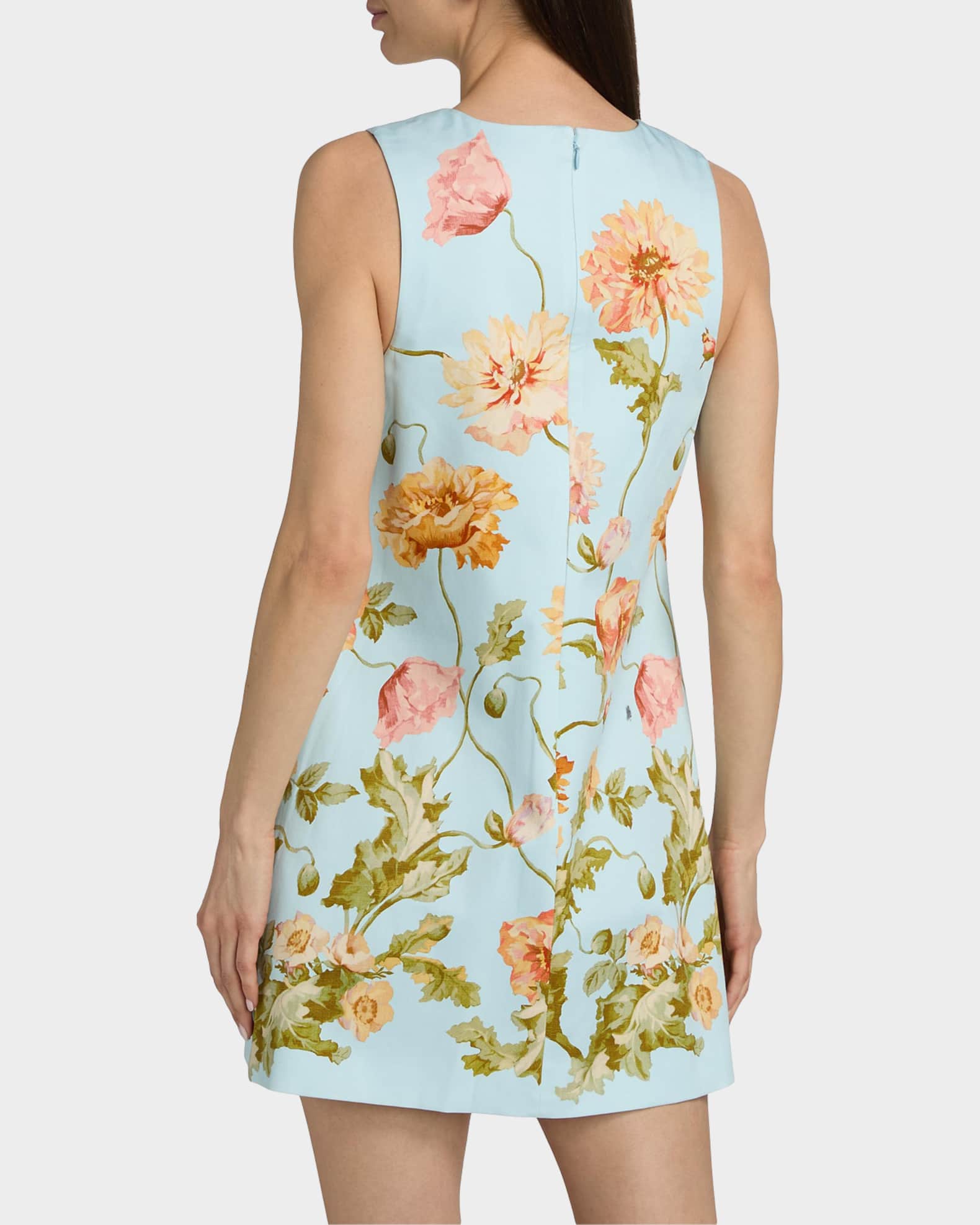 Cara Cara Mackenzie Floral Shift Dress | Neiman Marcus