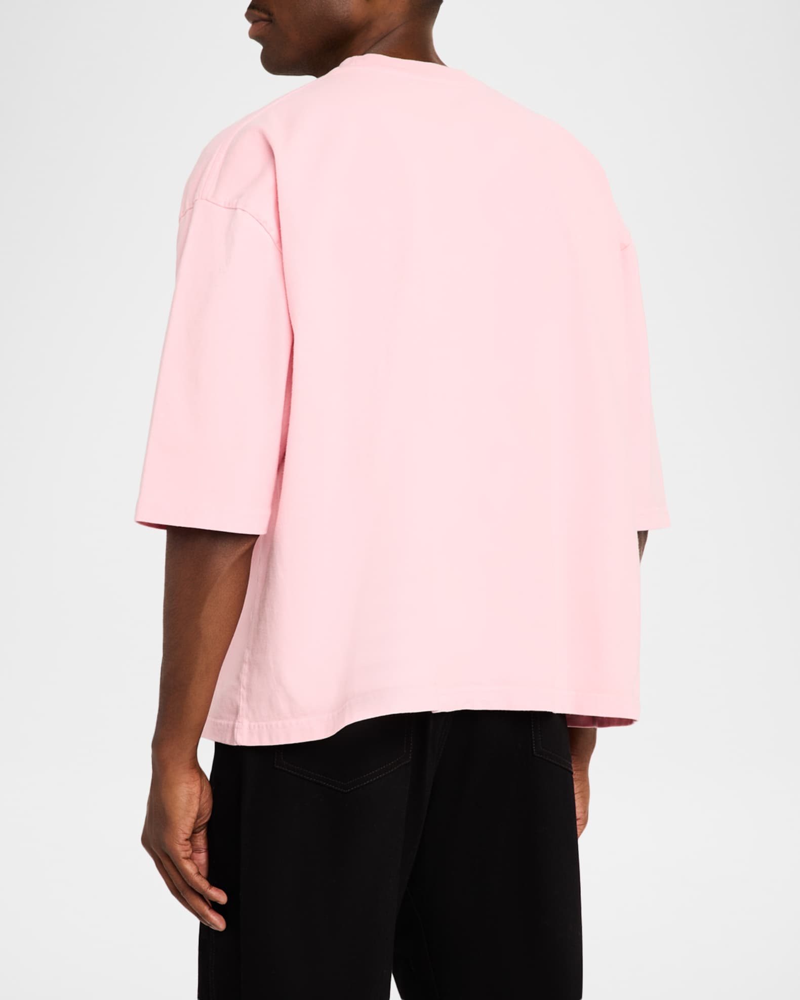 トップス WILLY CHAVARRIA Greased Engine Boxy T Willy Chavarria Men's Chavarria Community Center Boxy Fit T-Shirt